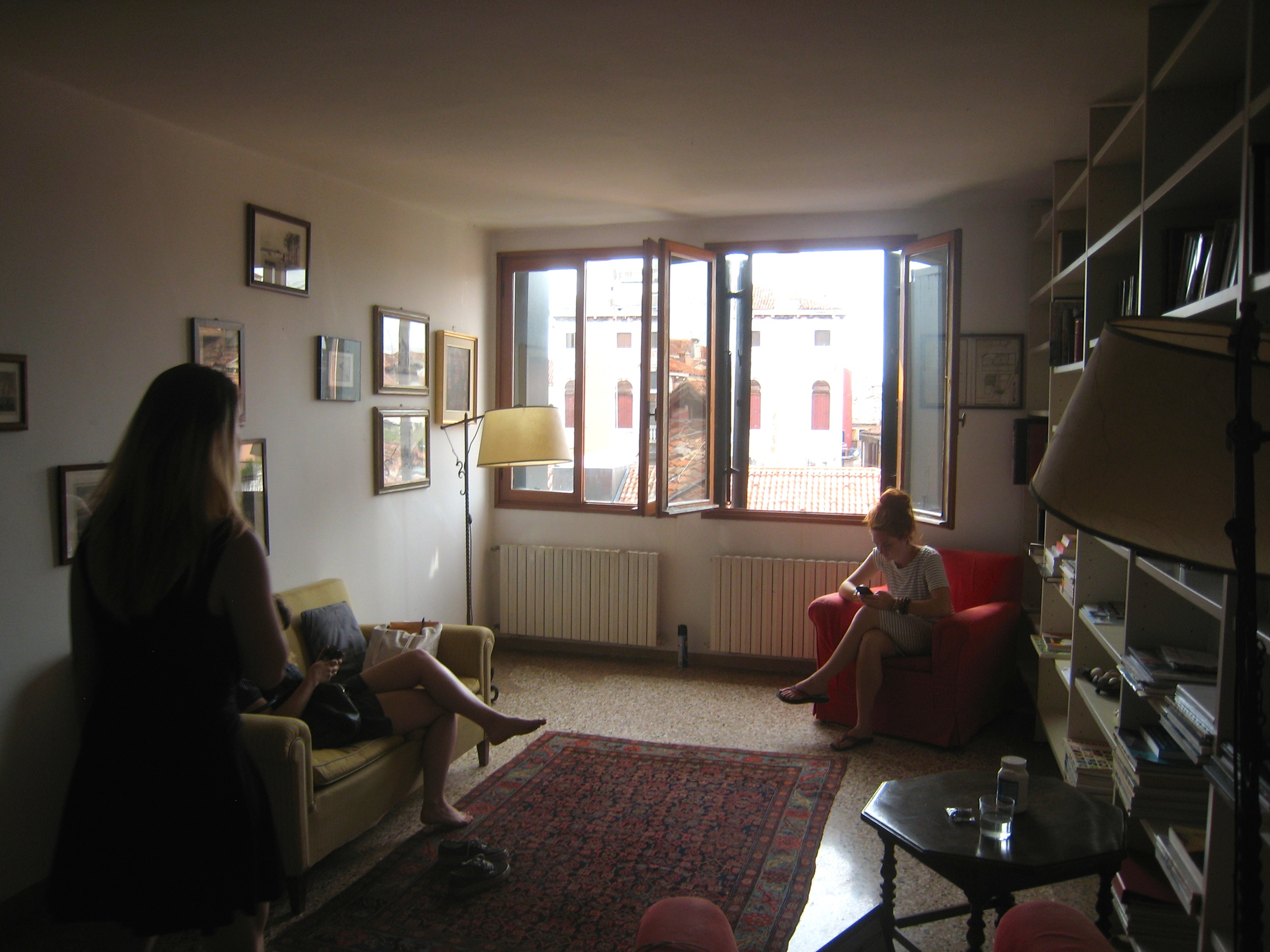 Students enjoy comfortable accommodations arranged by Pratt in Venice (photo: Joseph Kopta).