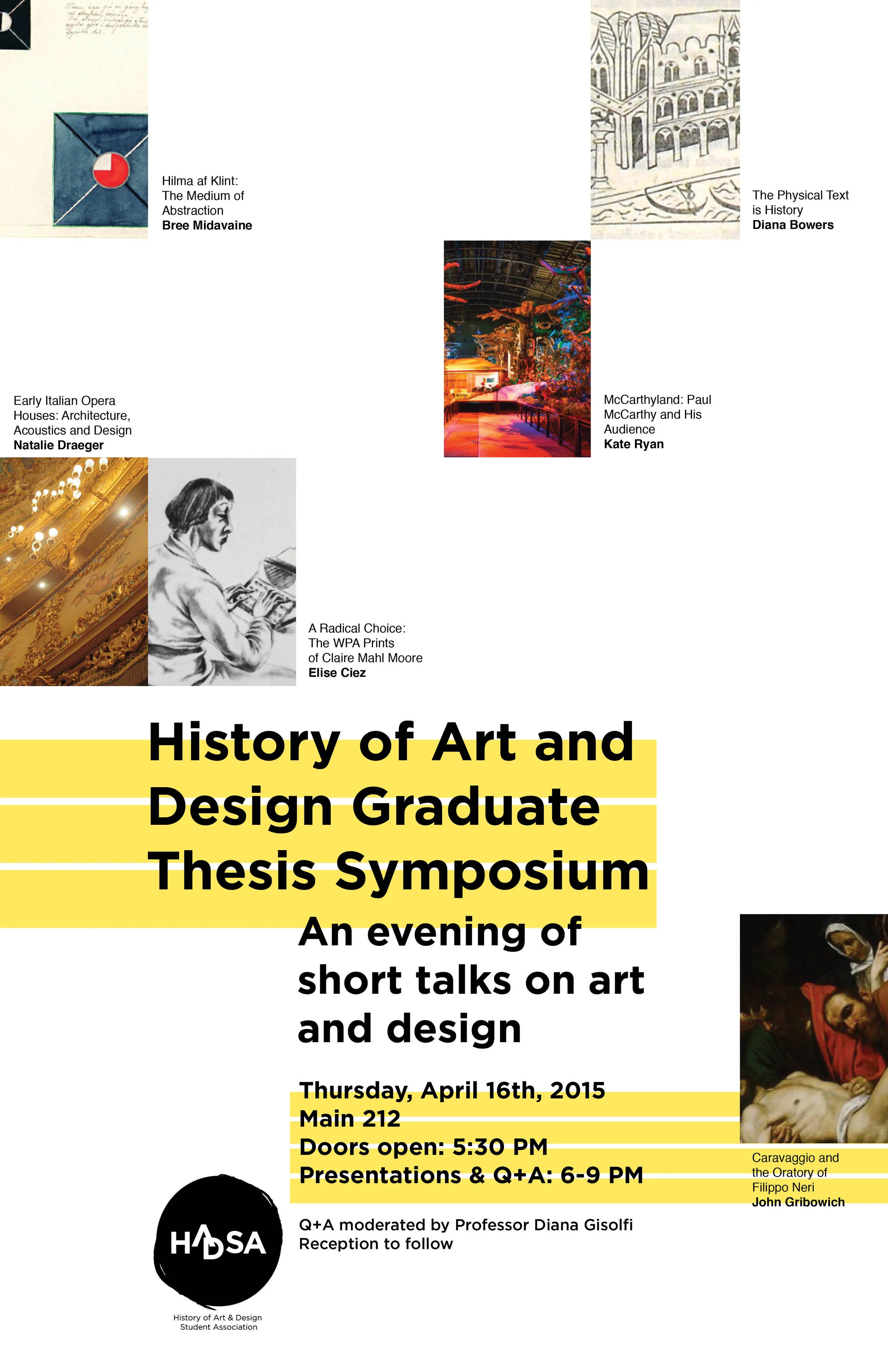 Pratt in Venice Alumni to Present at HADSA Graduate Thesis Symposium