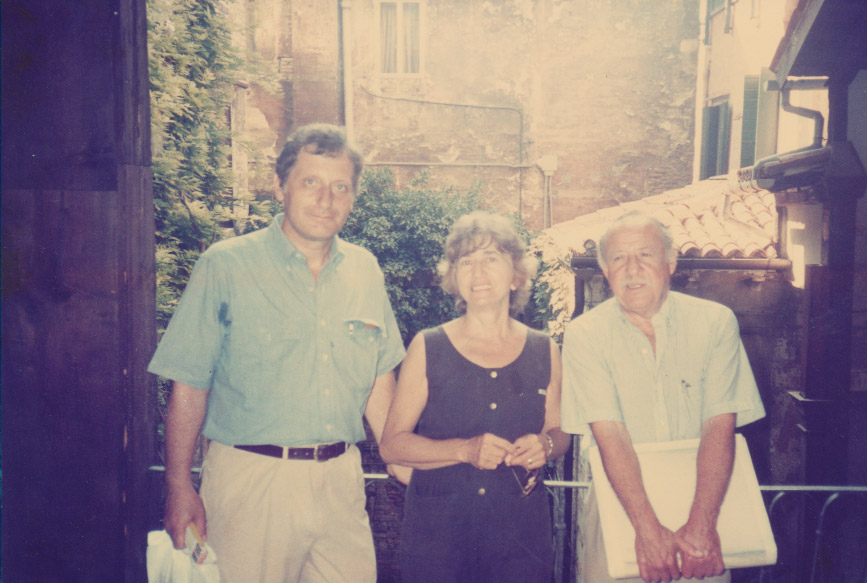 left to right: Dimitri Hazzikostas, Clare Romano, Richards Ruben