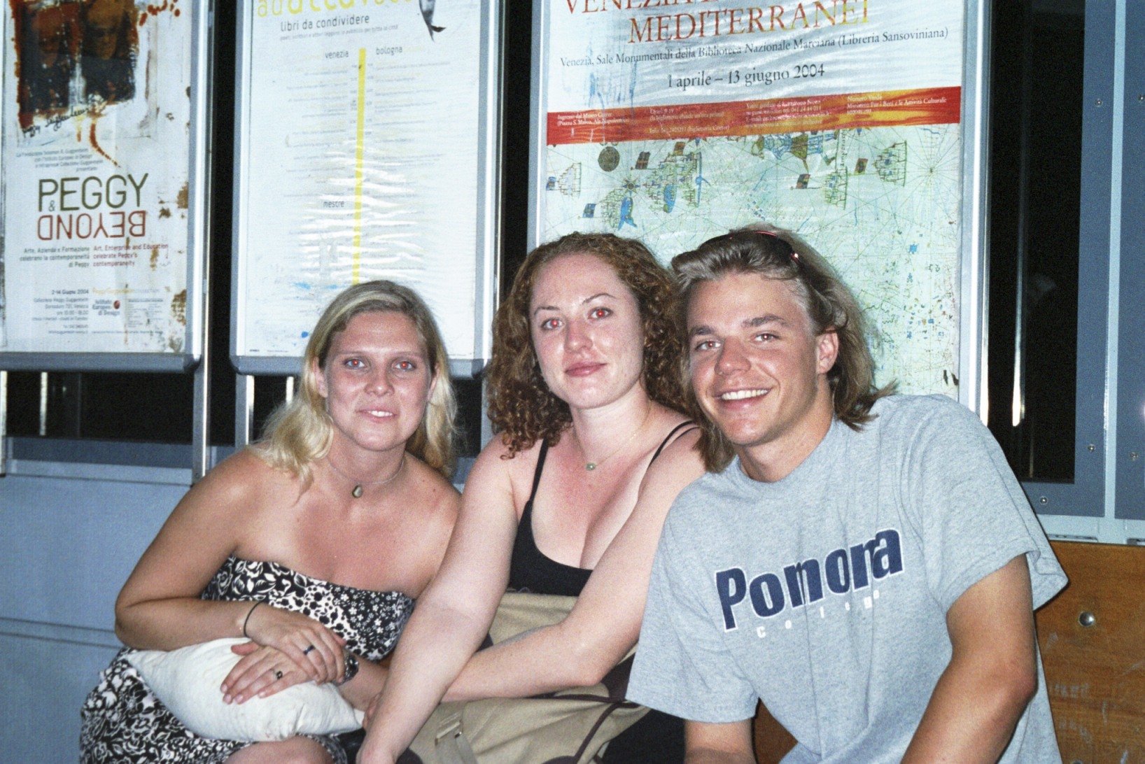 Danielle, Geneve, Phil at Accedemia Vaporetto Station.jpg