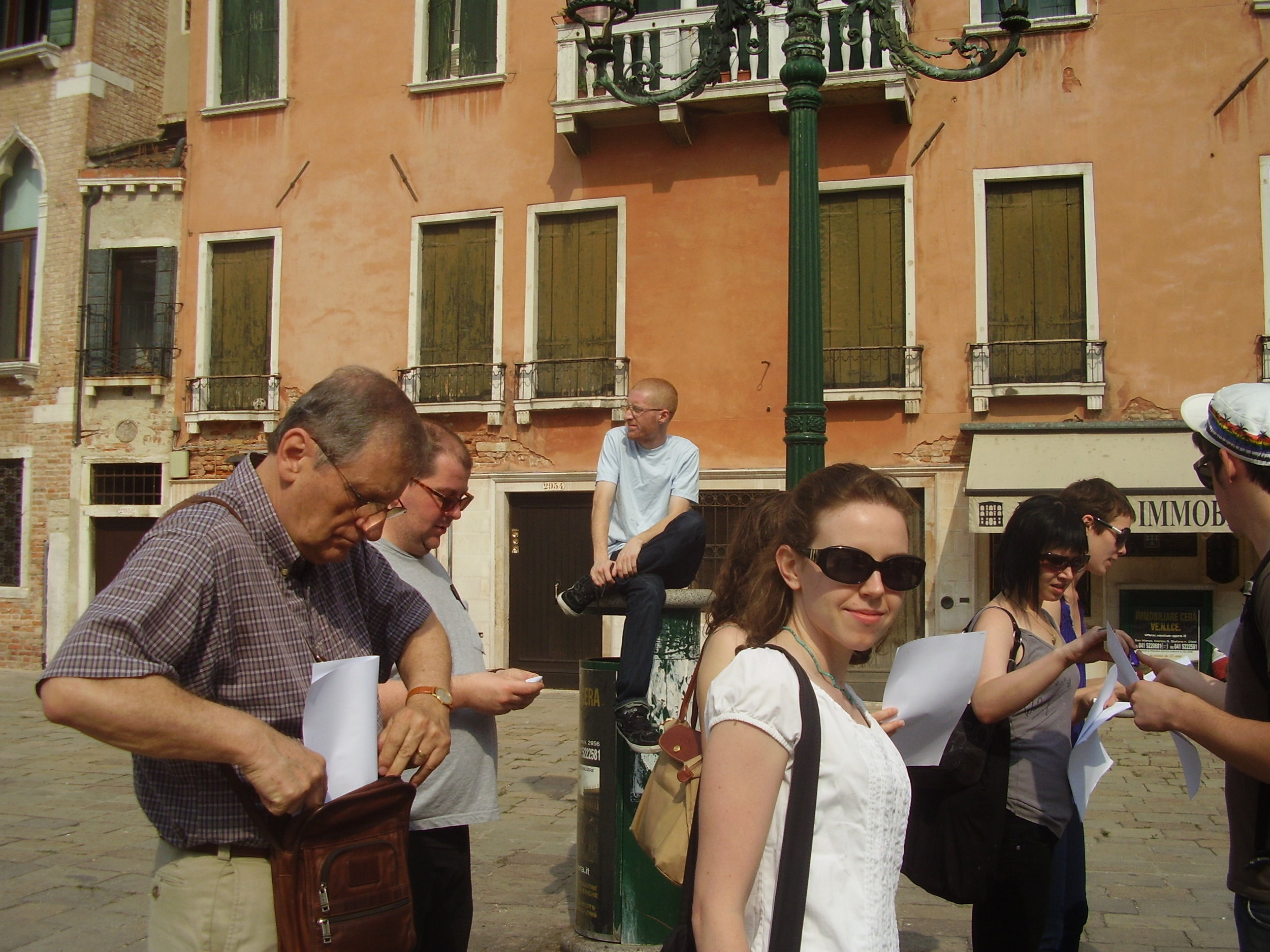 Venice dimitri and students.JPG