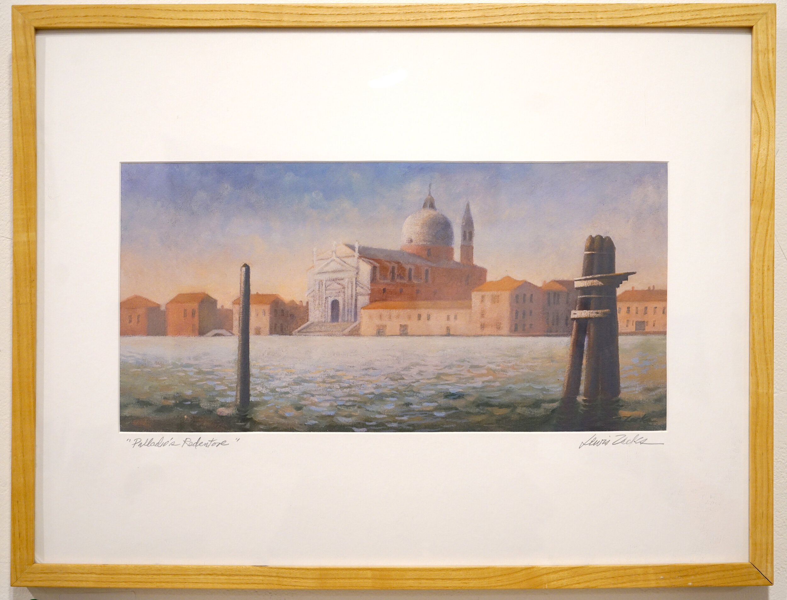  Lew Zacks (PIV ‘94 &amp; ‘98),  Palladio’s Redentore , 2010. Color print on paper, 18 x 24 in. 