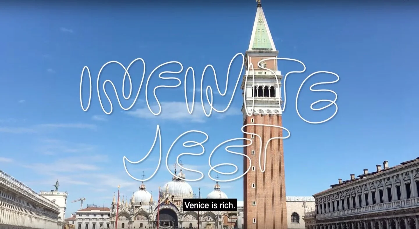 Infinite Jest Exhibition Celebrating Pratt in Venice Featured in Documentary