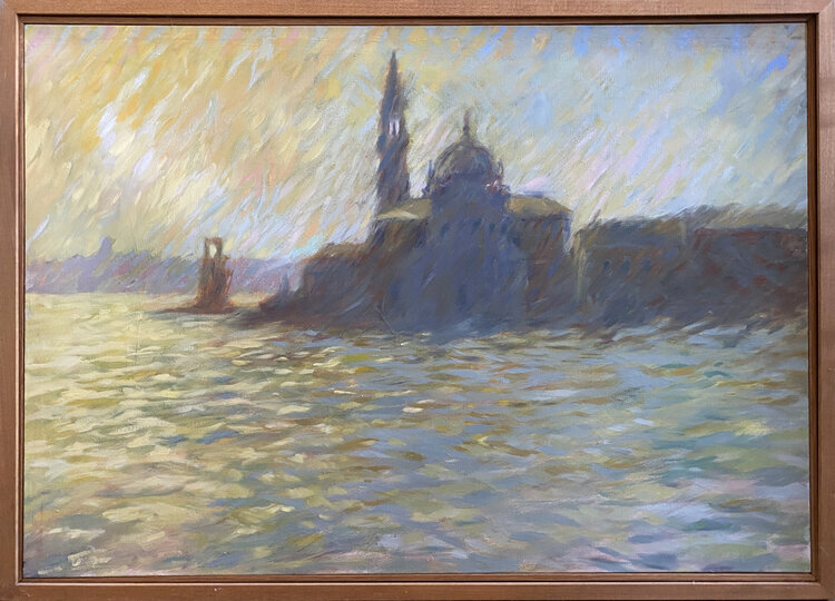  Margery Gosnell-Qua (PiV '94),  San Giorgio , 1994. Oil on canvas, 29 x 39 in. 