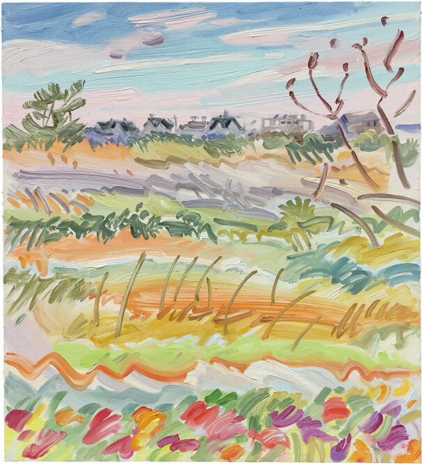  Margery Gosnell-Qua (PiV ‘94),  Salt Marsh 2 , 2016. Oil on canvas, 66 x 60 in. 