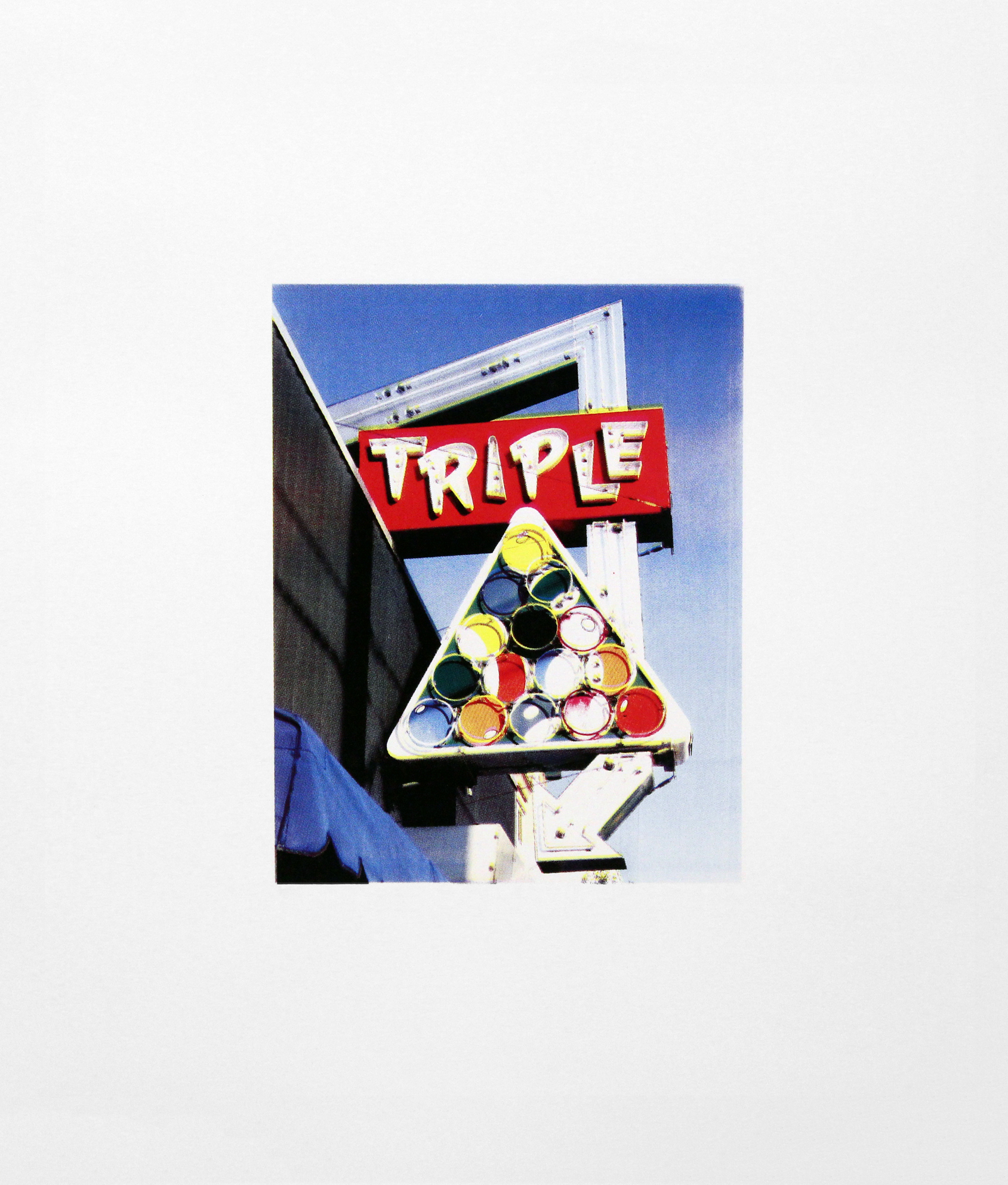   Triple, Richmond, Virginia ,&nbsp;Four Color Halftone Screen Print,&nbsp;18" x 24", 2011 