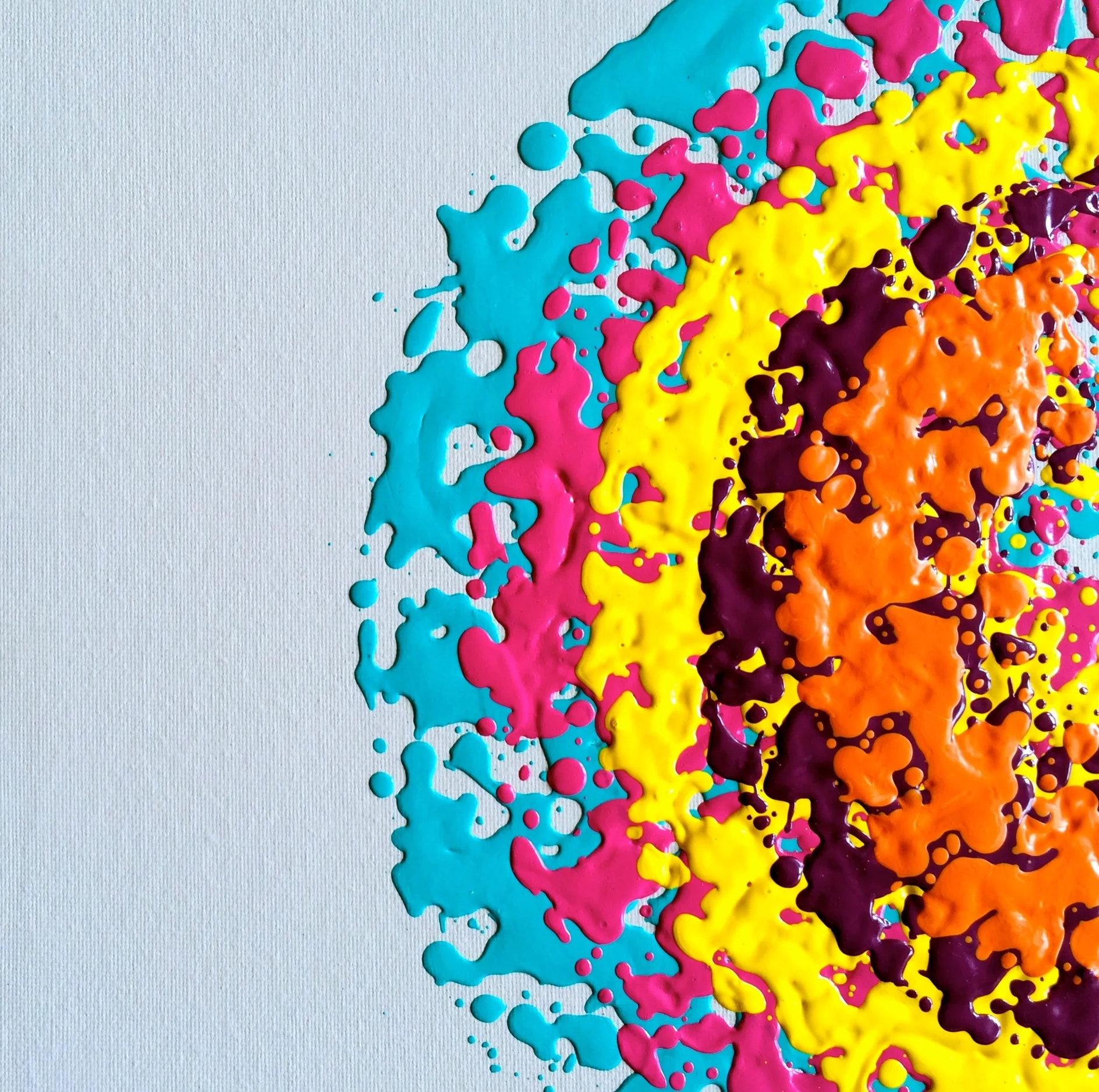   "Great painting by a very talented artist"    -omahhumpower    Original Contemporary Abstract Canvas Painting  