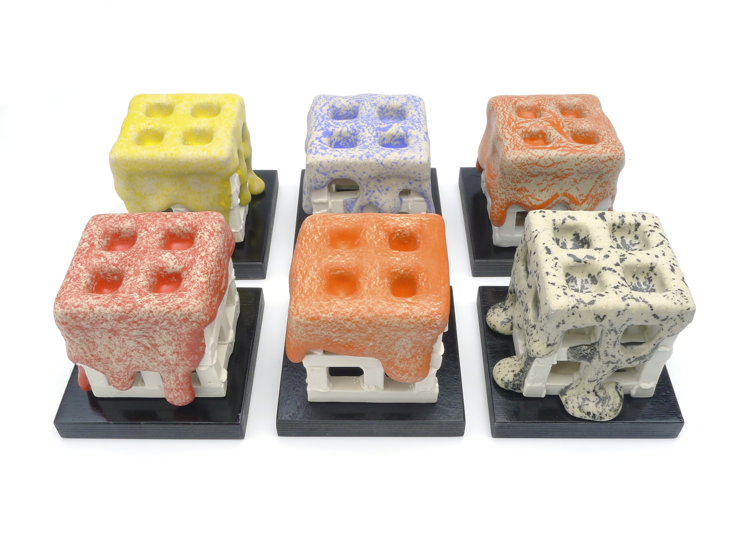 Six Small Cubes