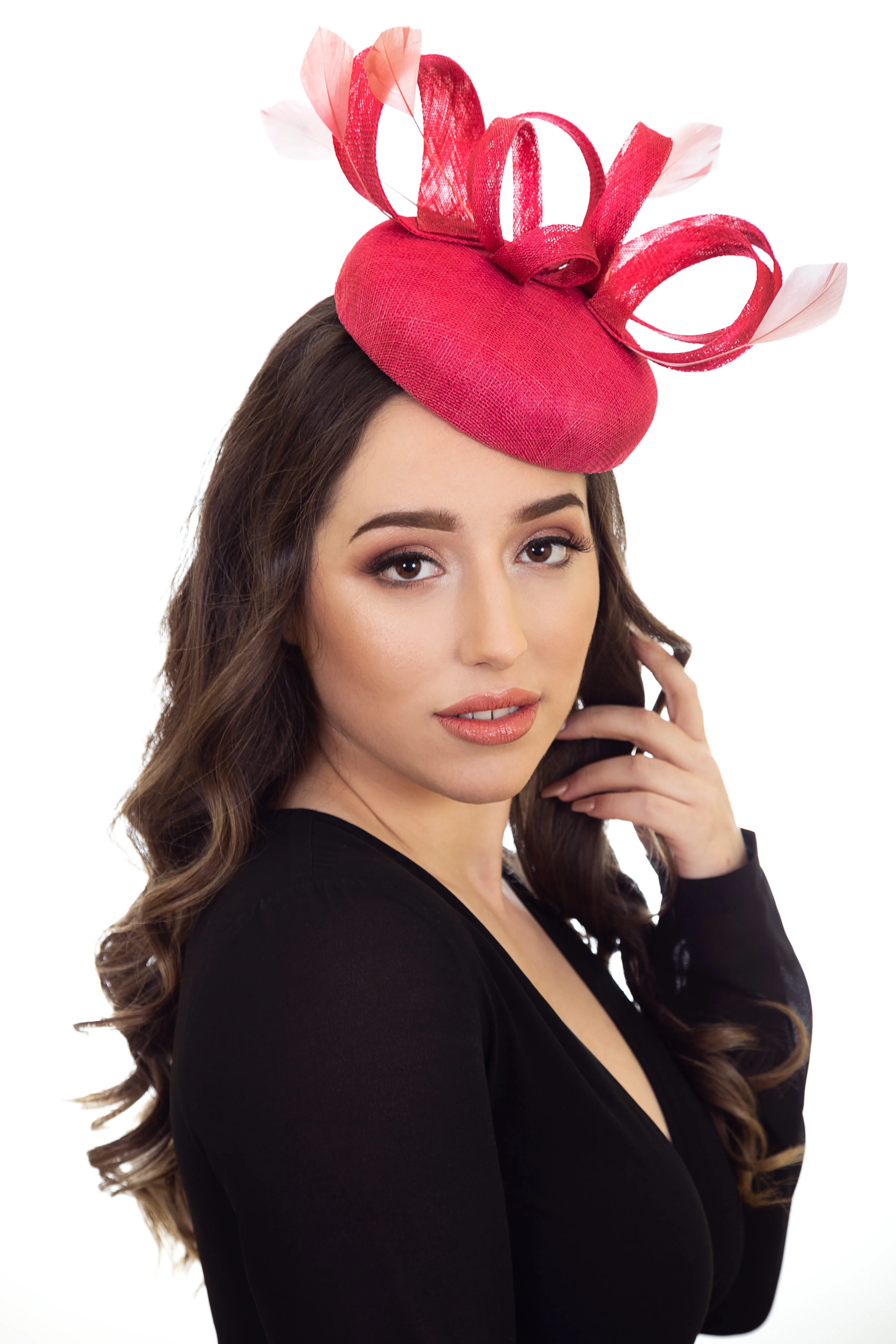 Pink Hat for Wedding