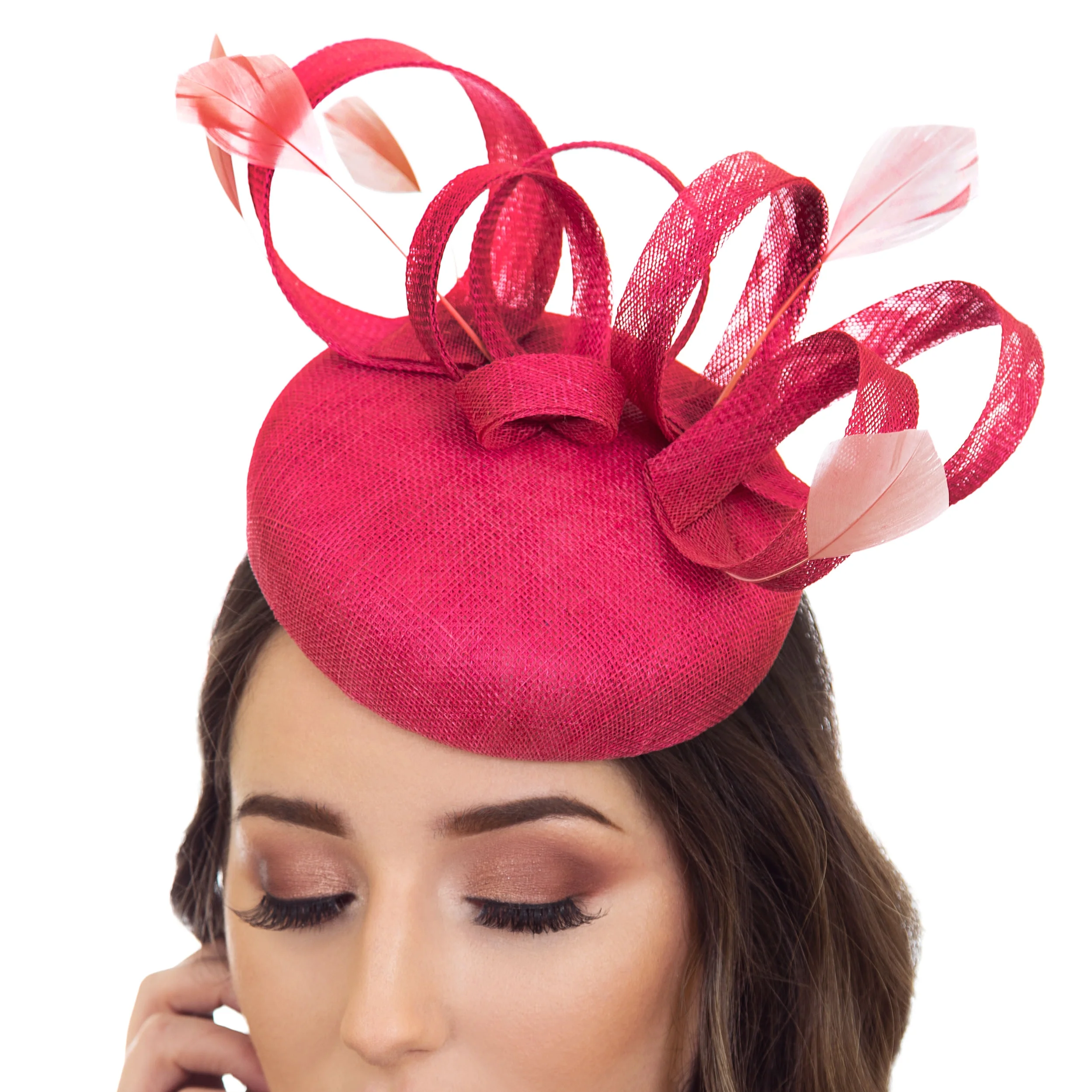 Pink Fascinator Hat