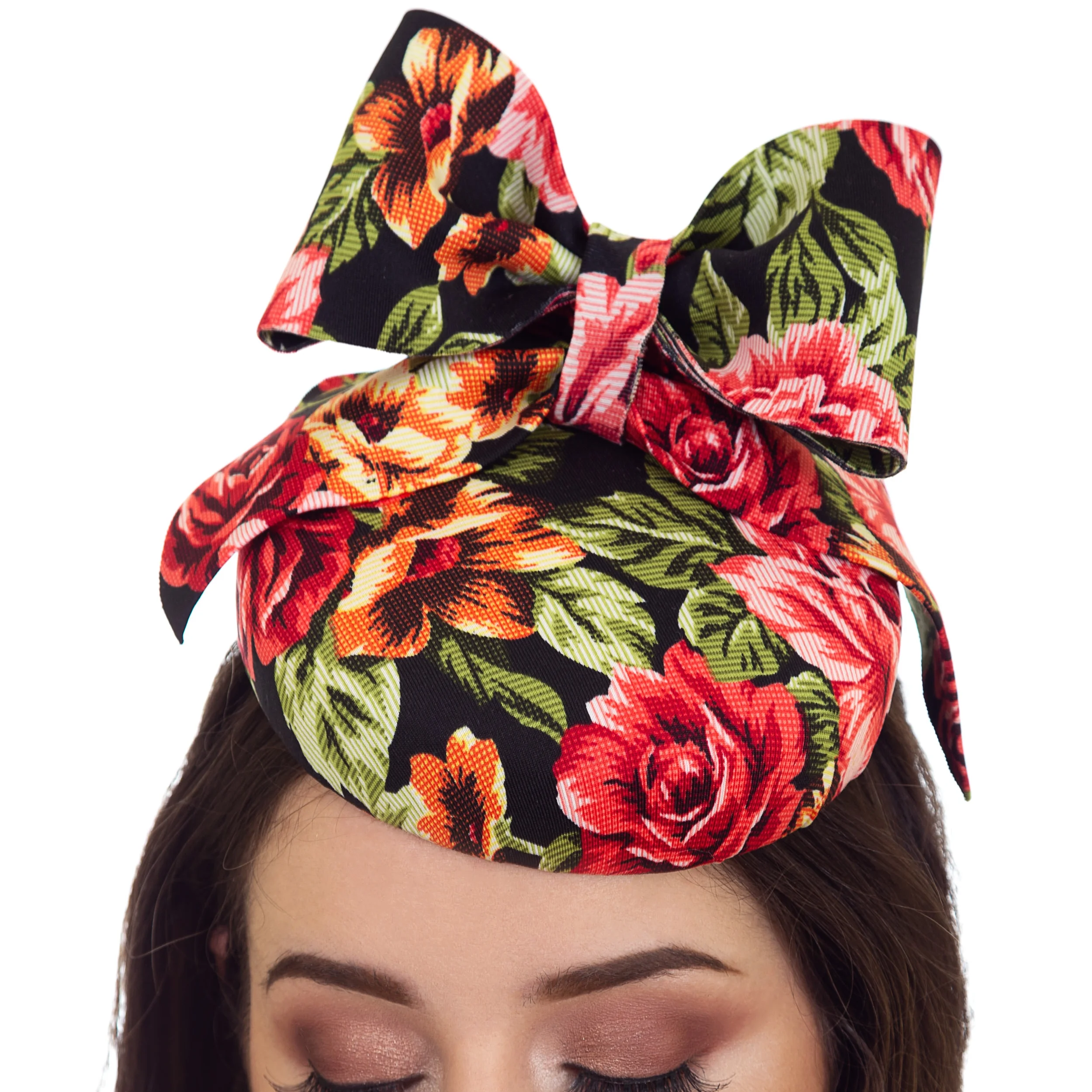 Red Cocktail Hat