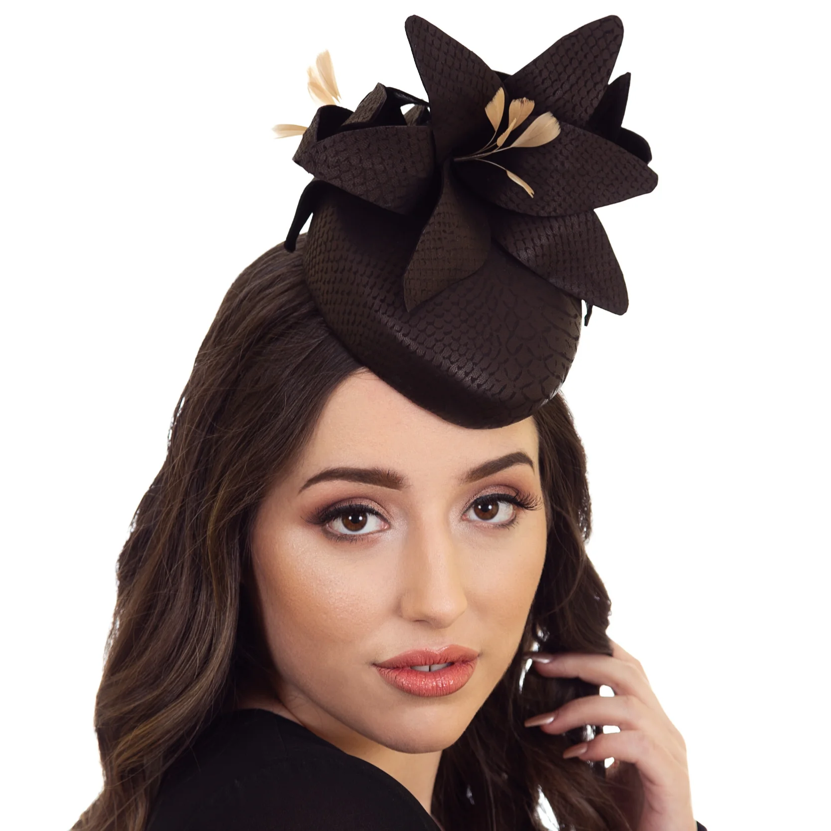 Black Ladies Hat For Races