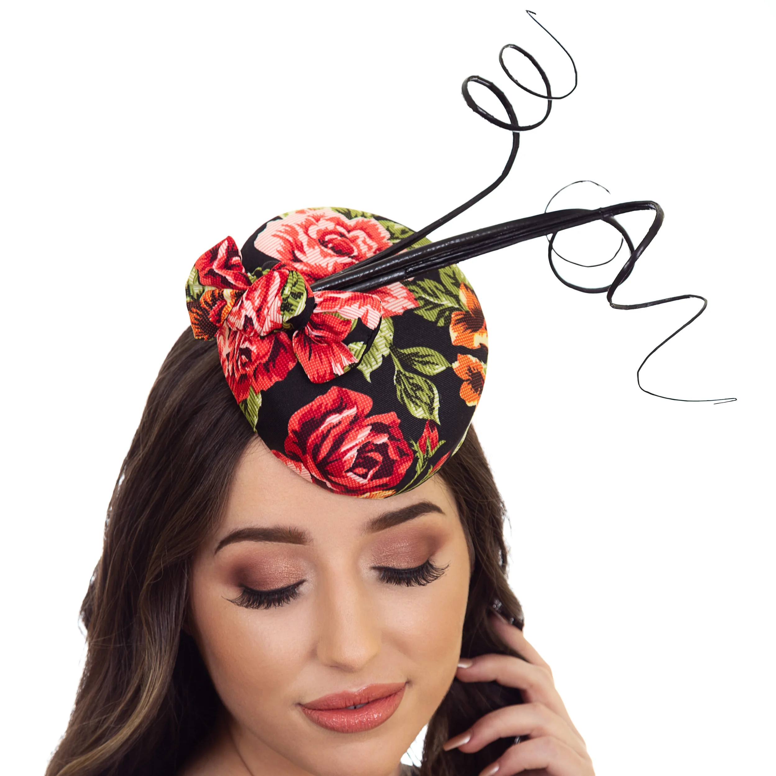 Floral Mini Hat