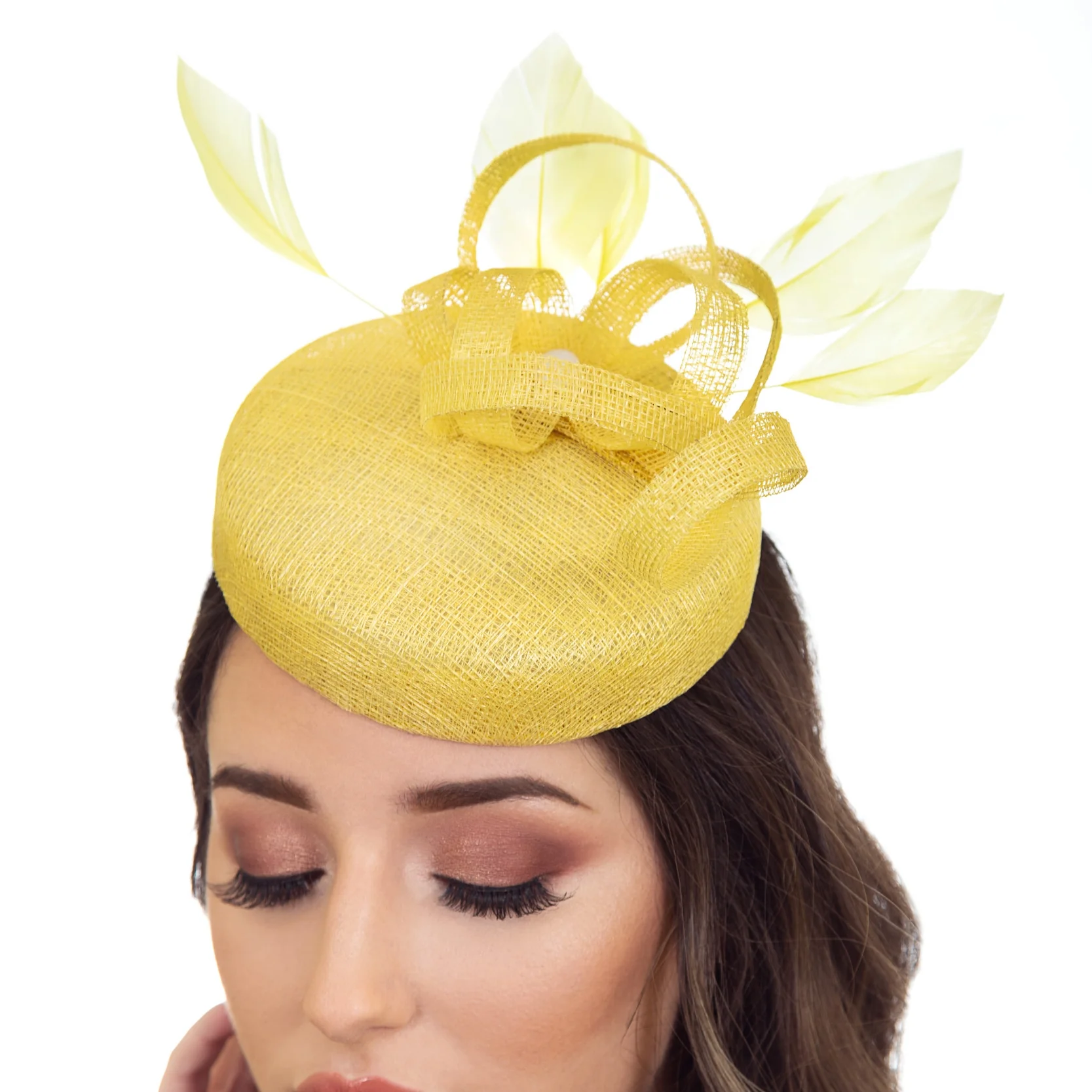 Yellow Cocktail Hat