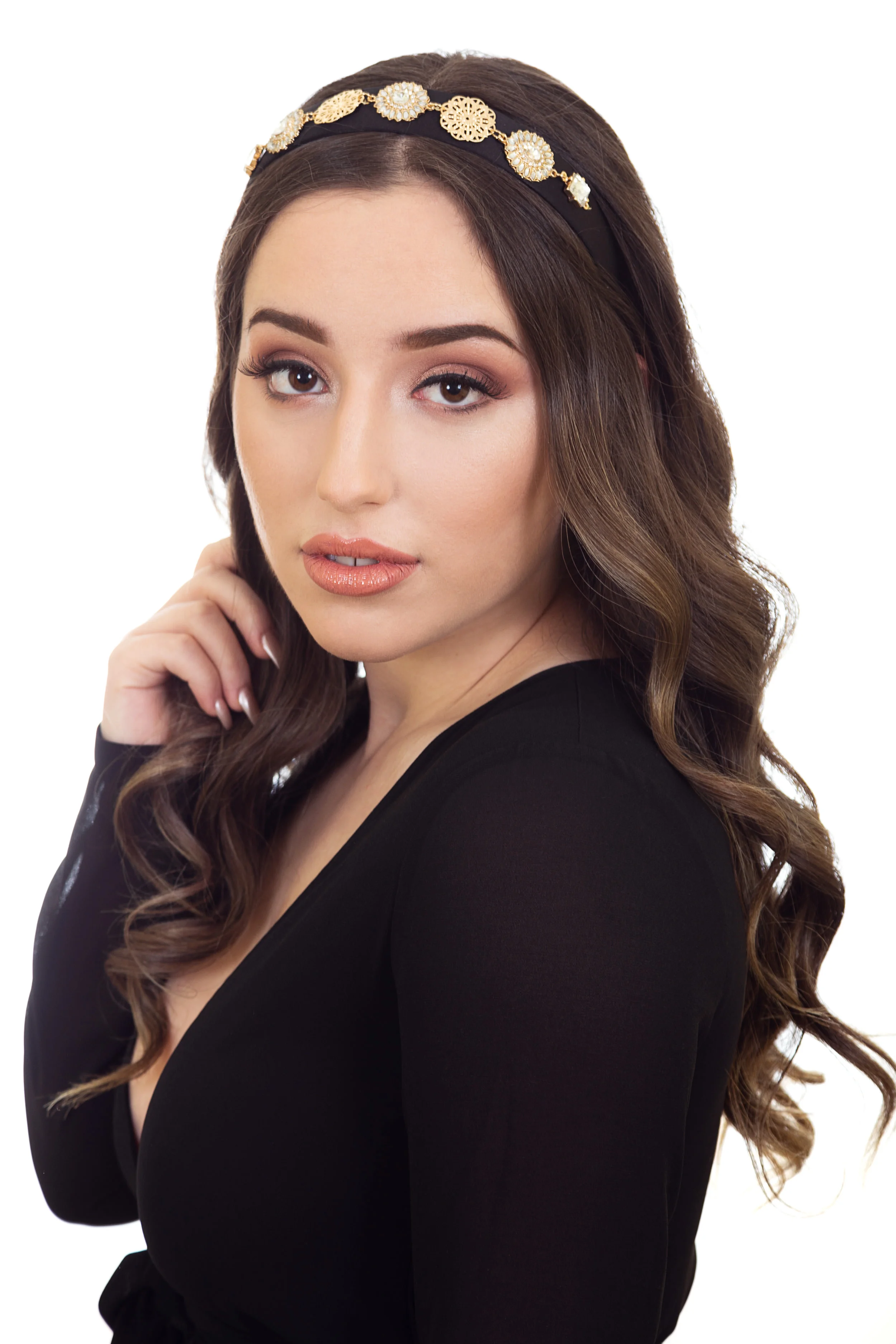 Black Fascinator Headband