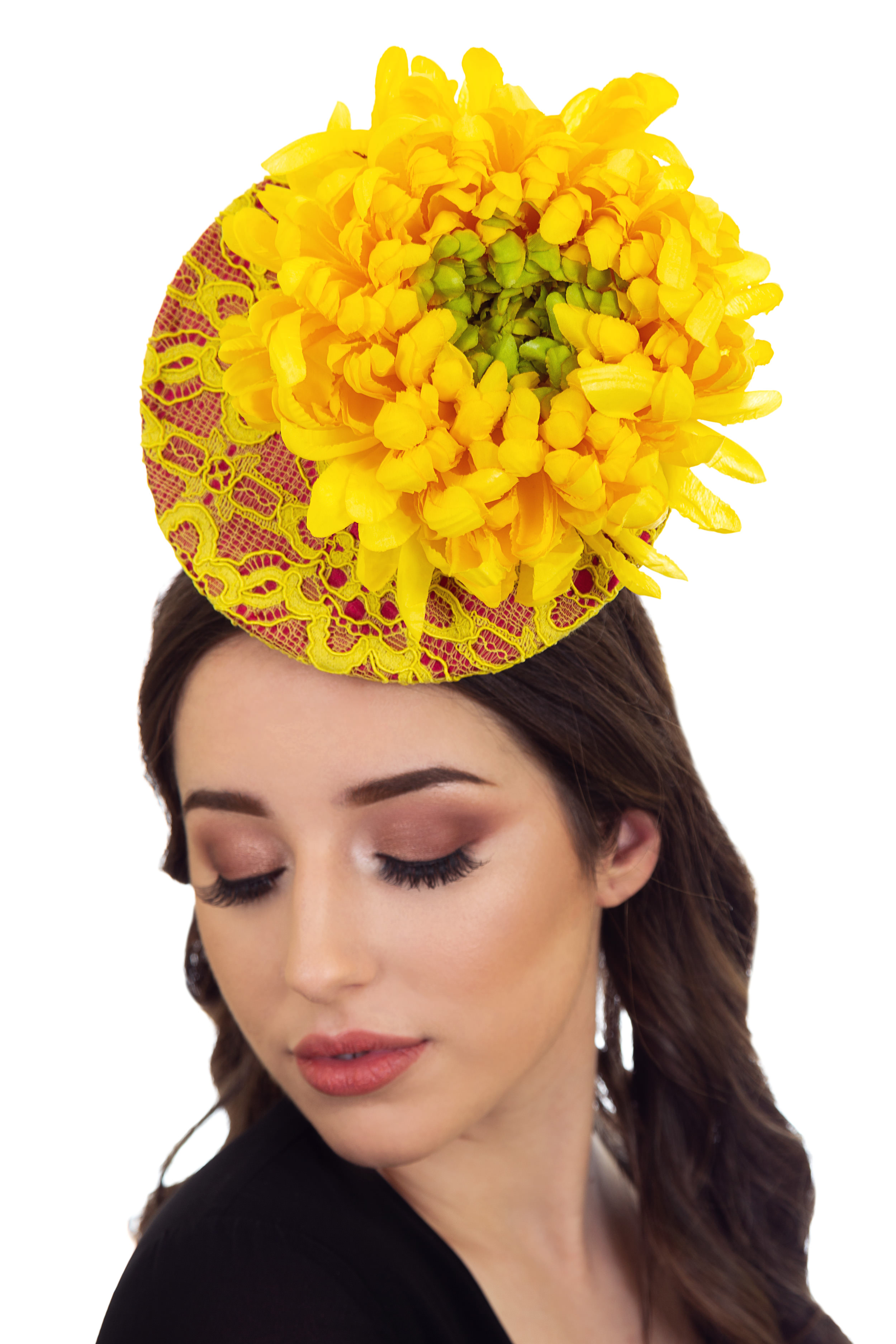 Yellow Hat for Wedding