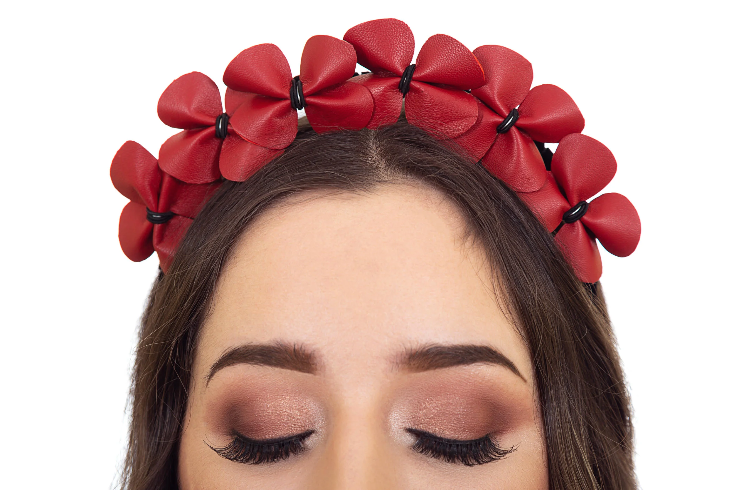 Red Headband Fascinator