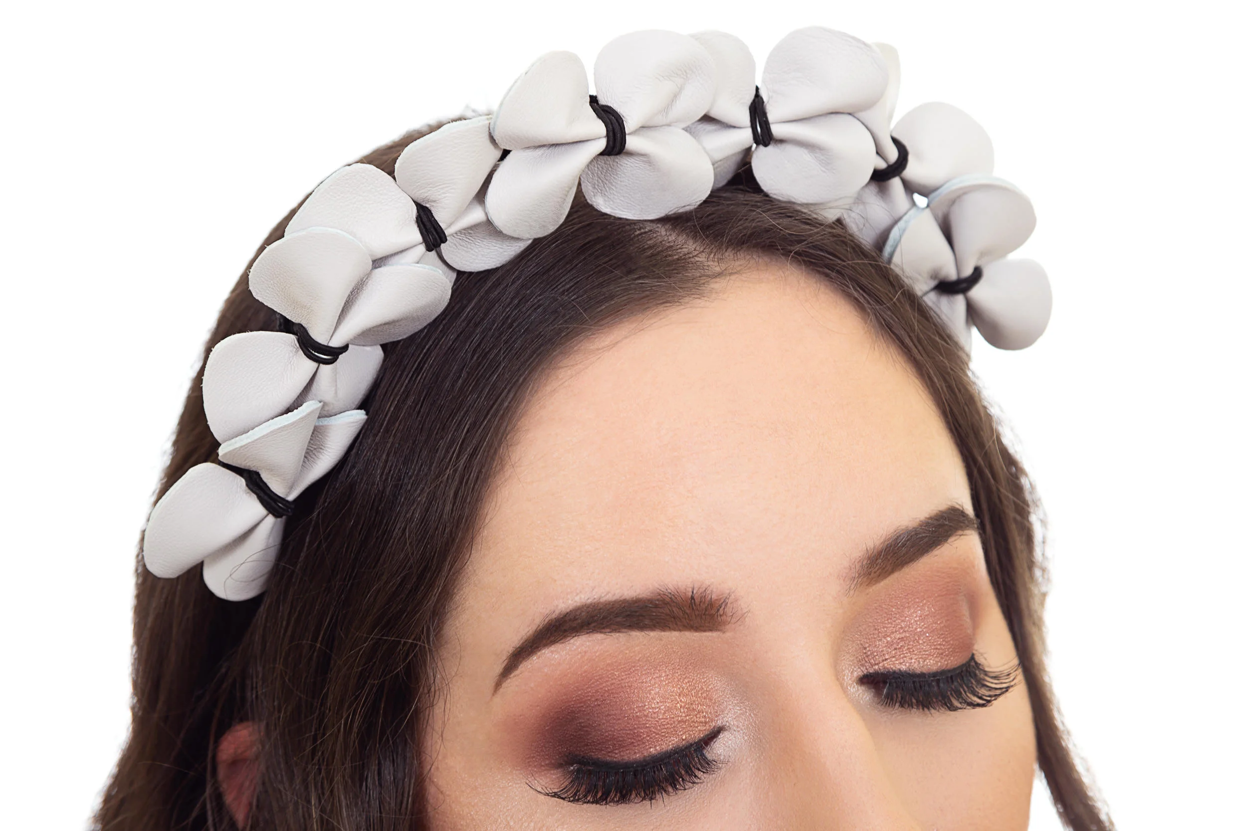 Grey Crown Fascinator