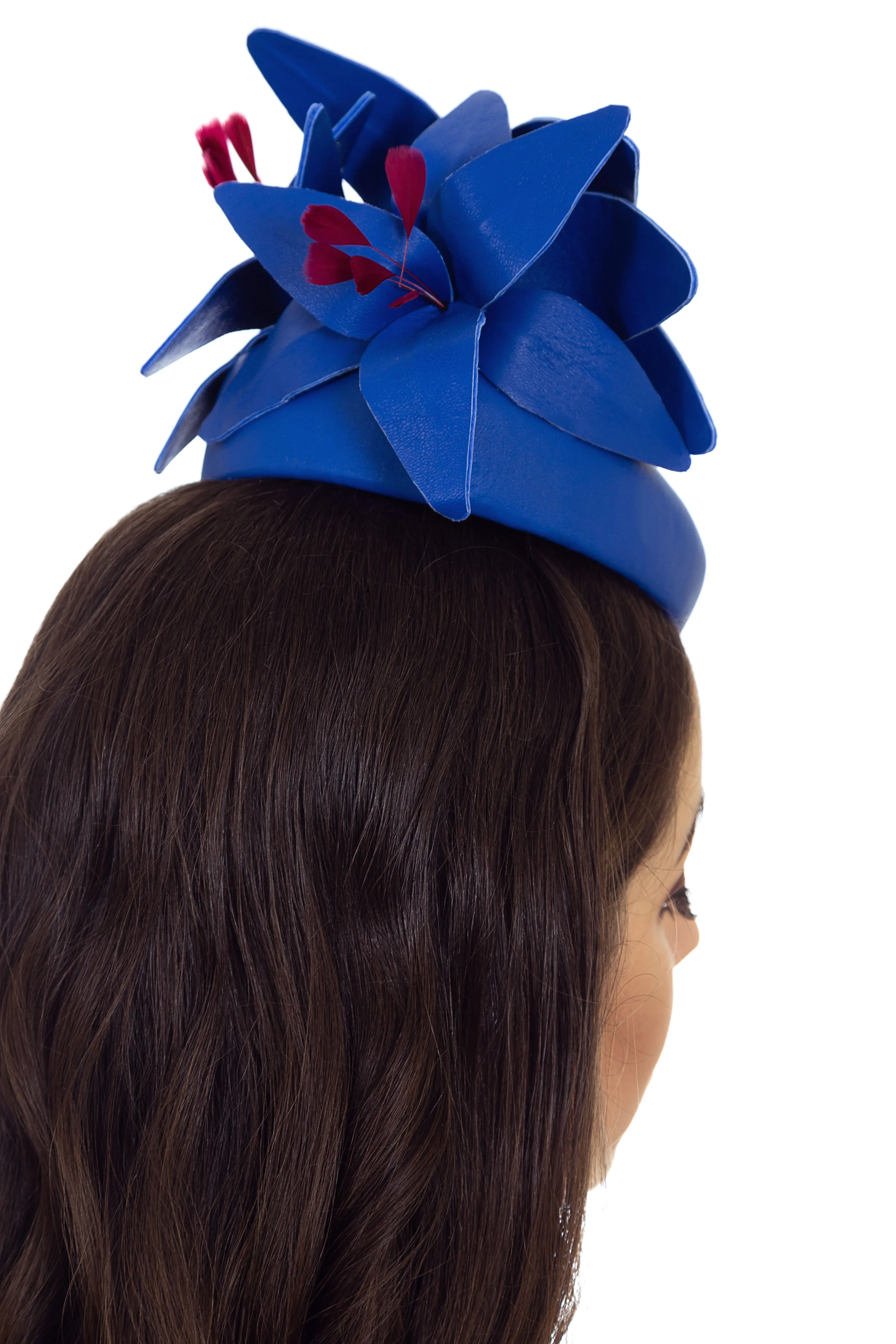 Royal Blue Hat for Wedding