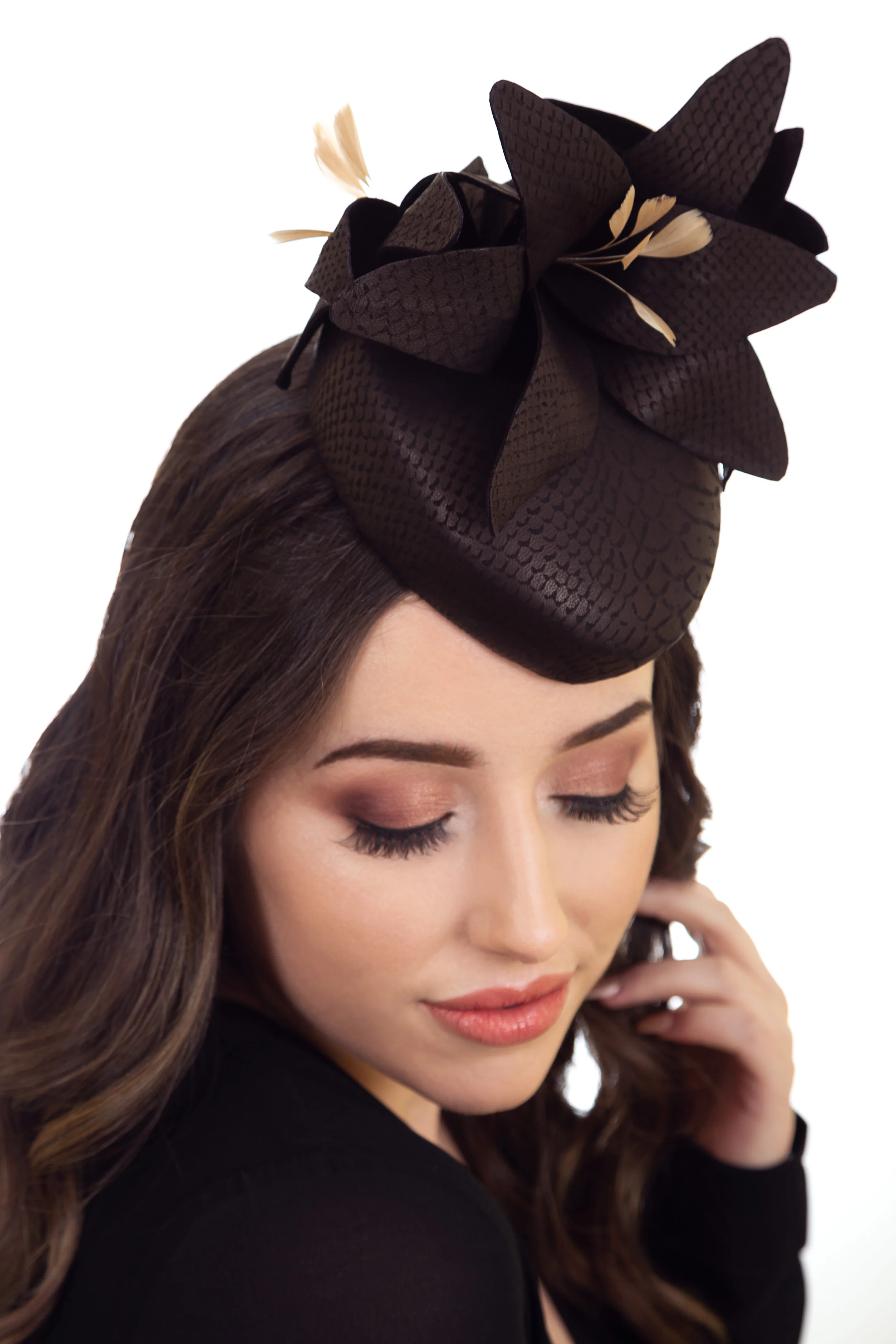 Black Ladies Hat For Wedding