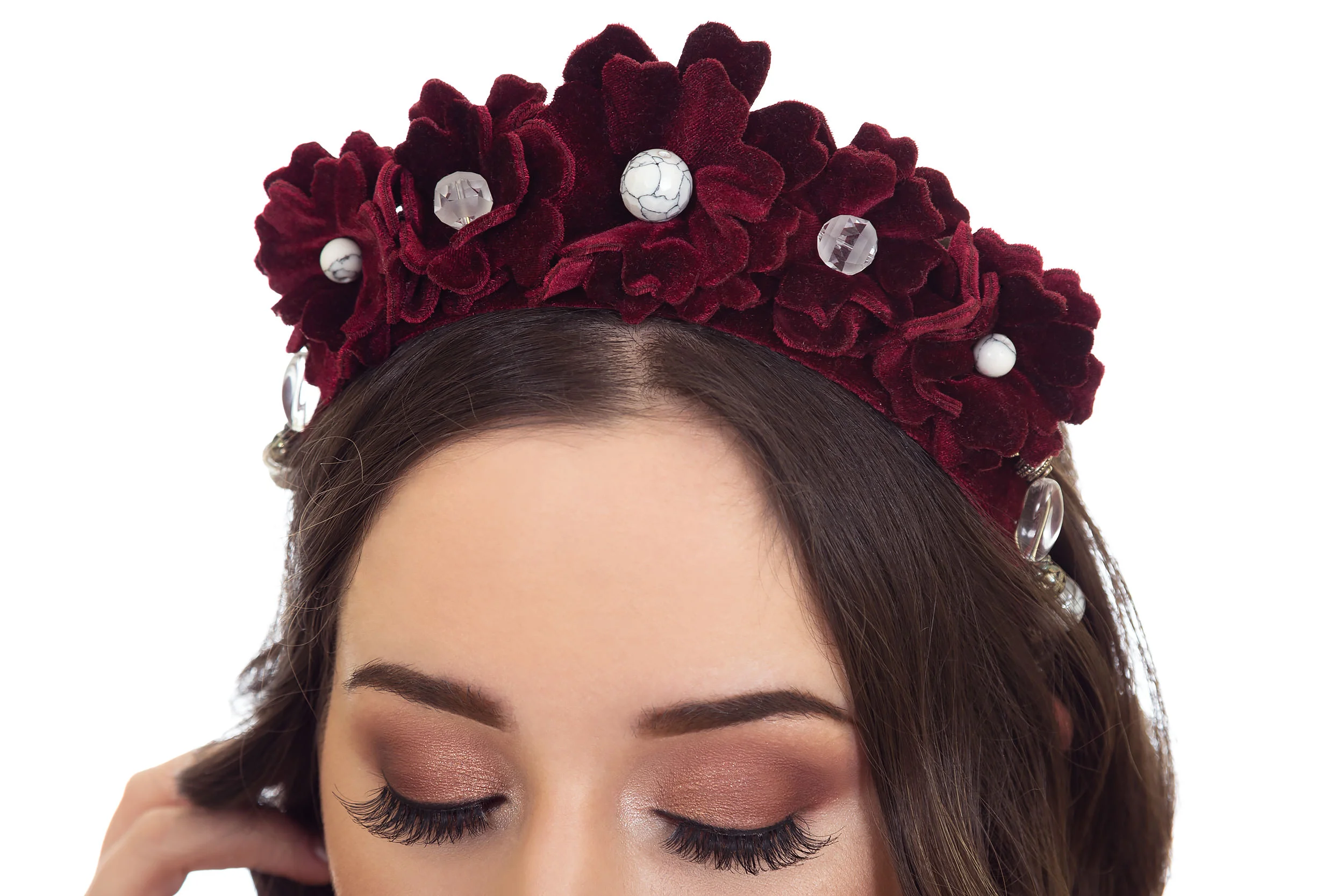 Red Wedding Fascinator