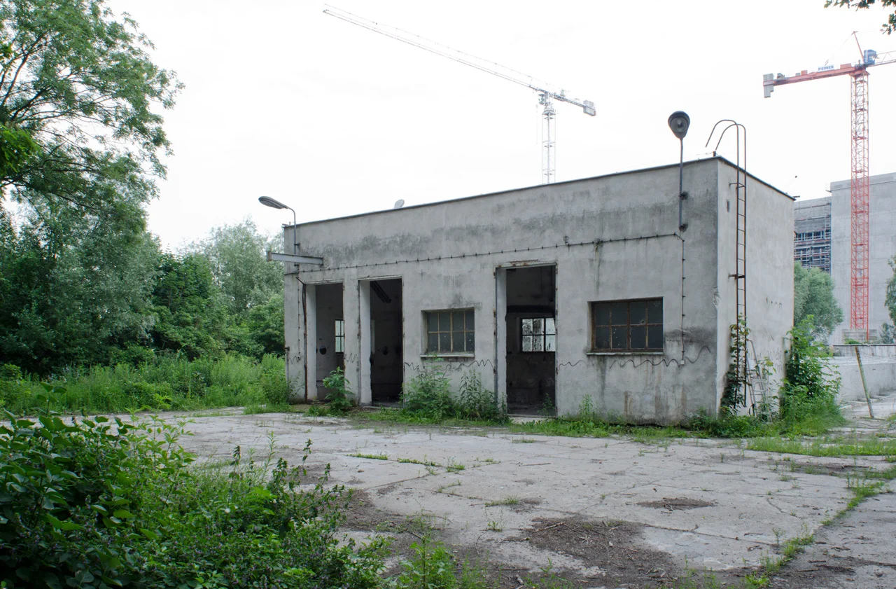 Installation site of Building Block, 2012 Gdansk, Poland