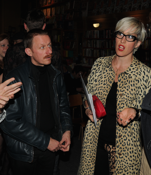 Gwenael Rattke and Chloe at Drawn and Quarterly