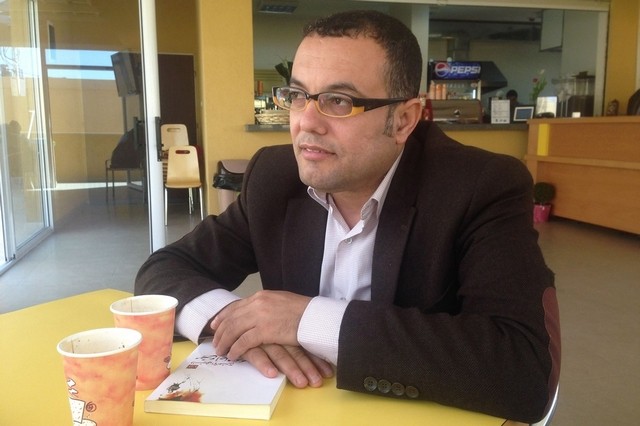 Editor of the Book of Gaza, author Atef Abu Saif. Pic: courtesy Comma Press