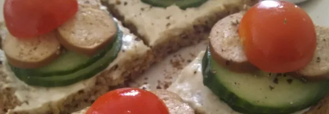 Open top sandwich
