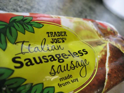 Vegan sausage