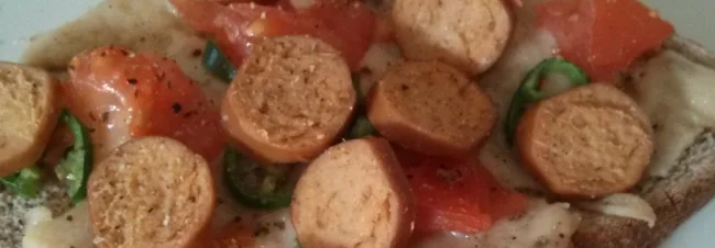 Savoury toppings on toast