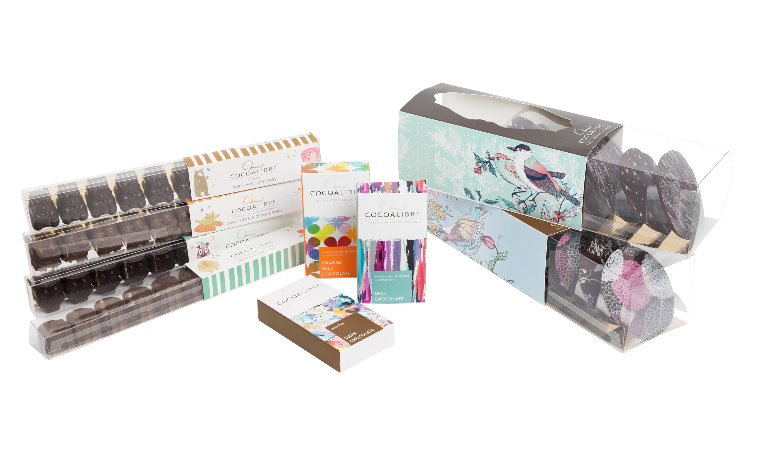 Range of chocolates from Cocoa Libre