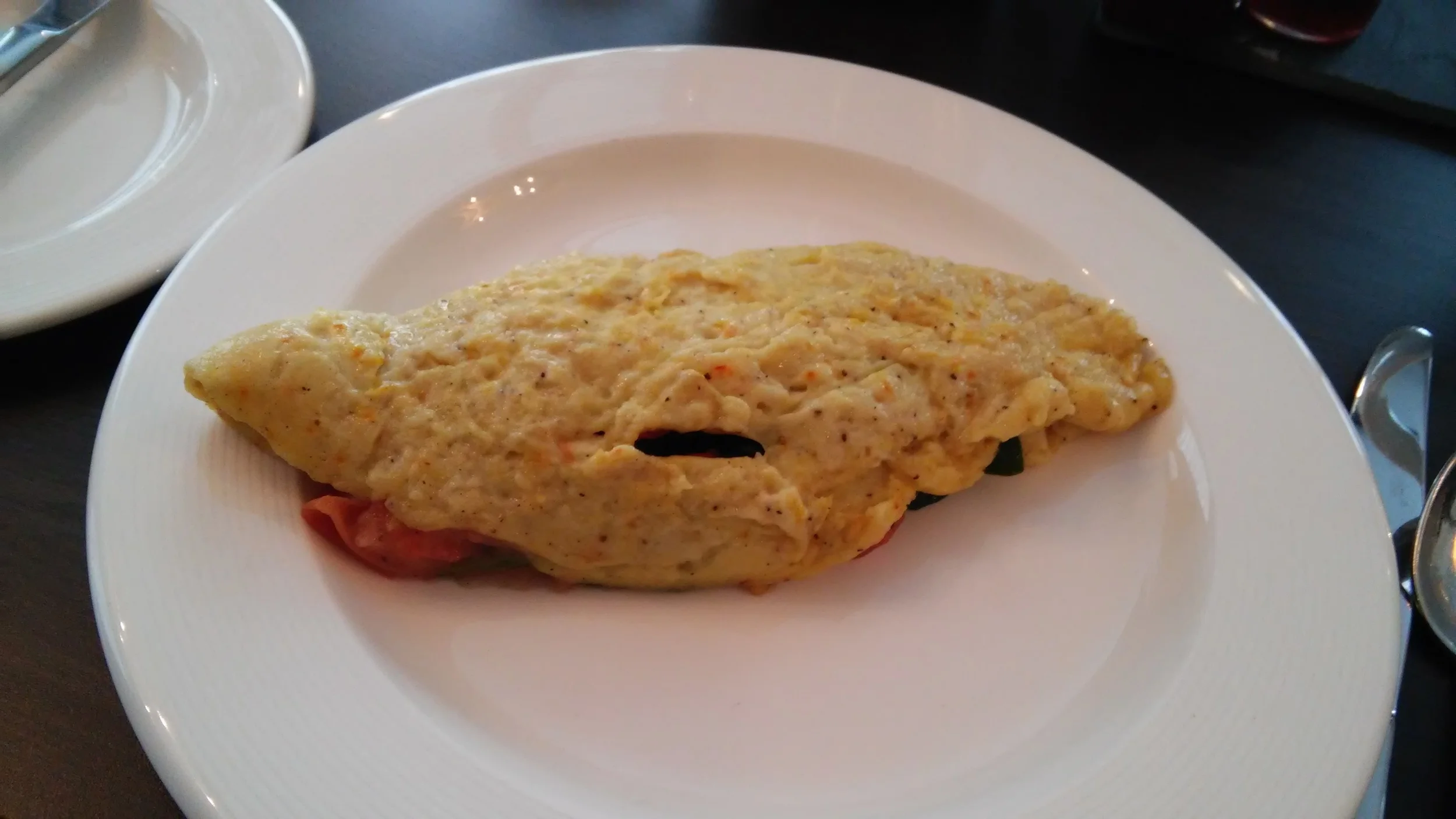 Vegan omelette 