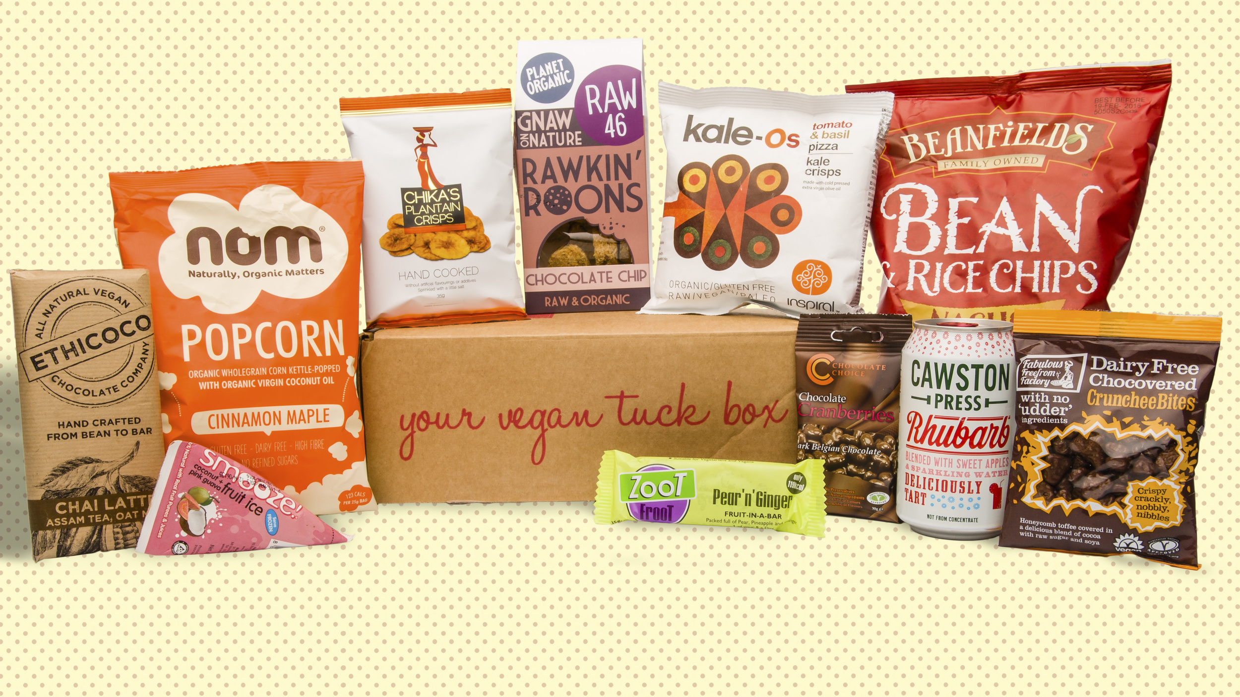 Vegan Tuck Box of August 2015