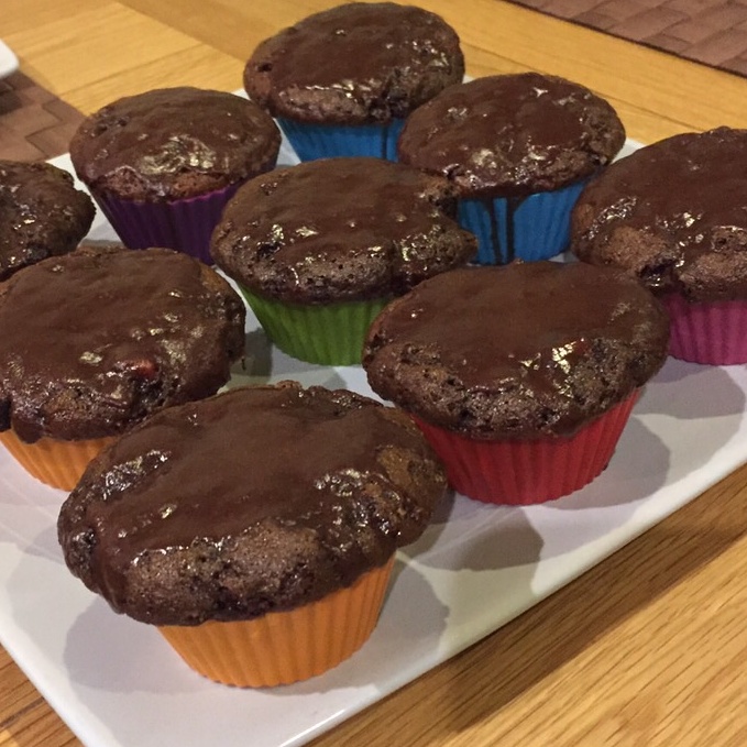 Recipe for Red Velvet Chocolate Chip Cupcakes