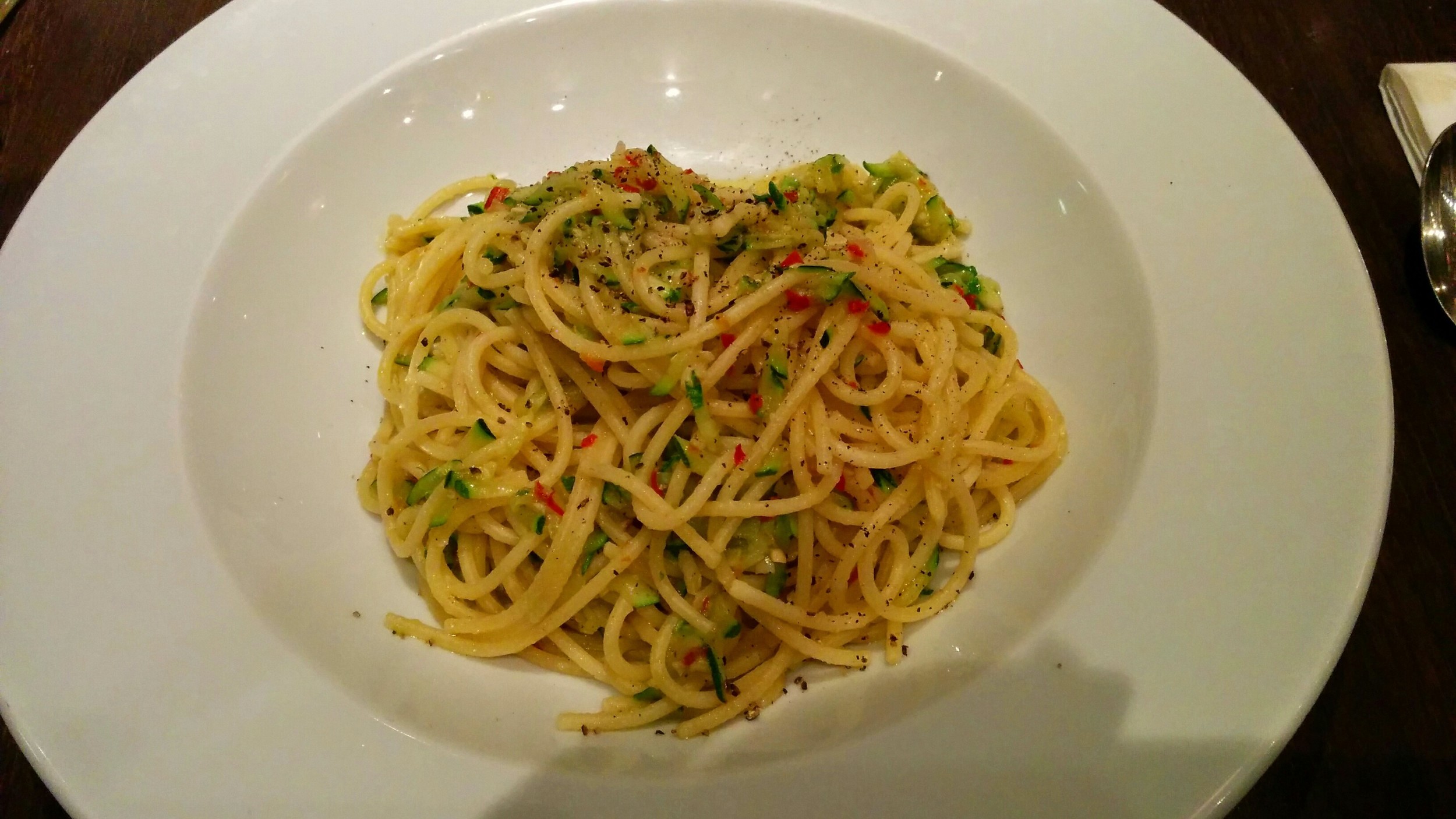 Link to delicious vegan food at Carluccio's