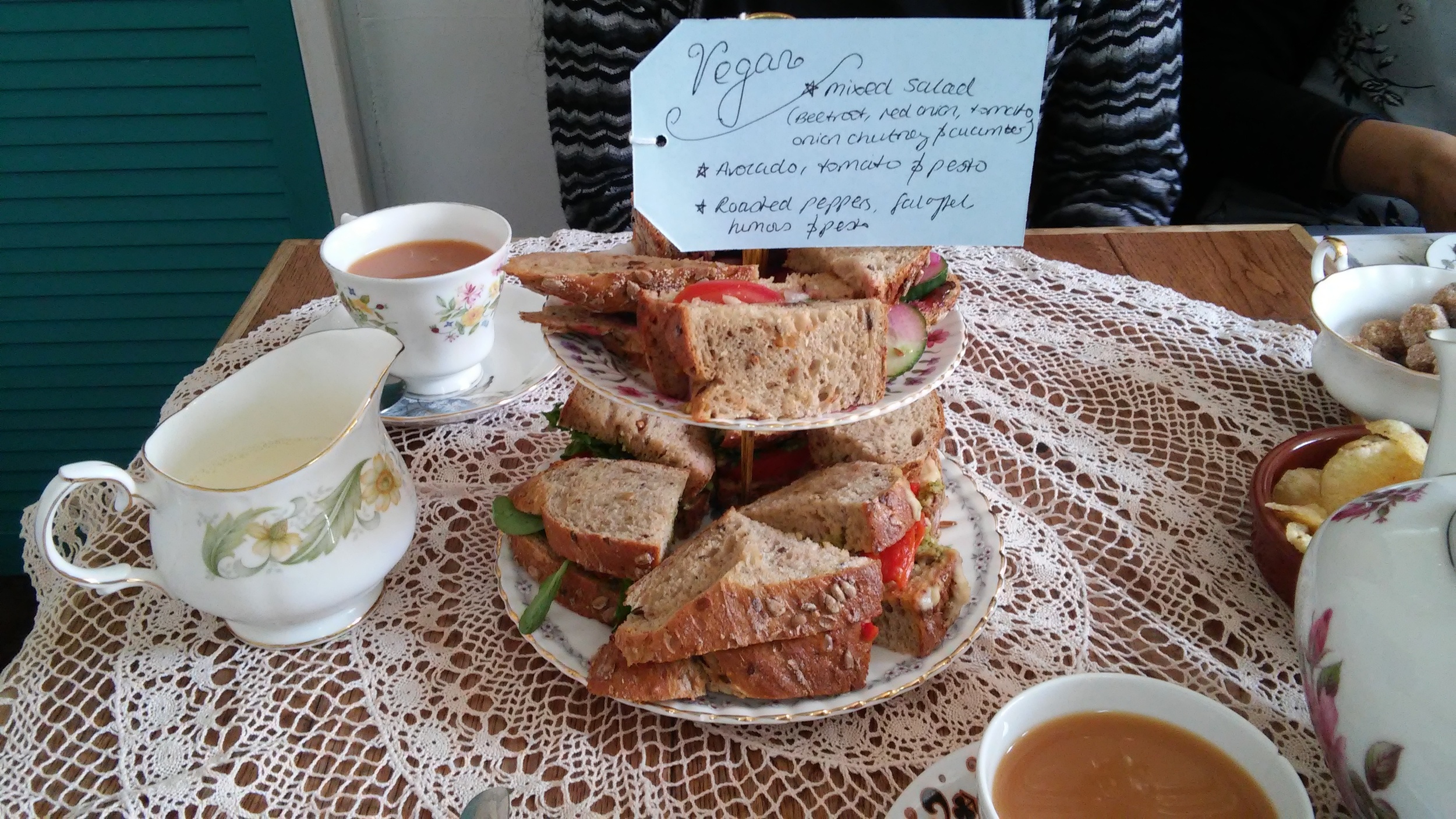 Link to vegan eats at Carpentier & Co