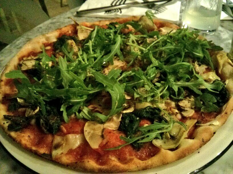 Link to eating vegan at Pizza Express