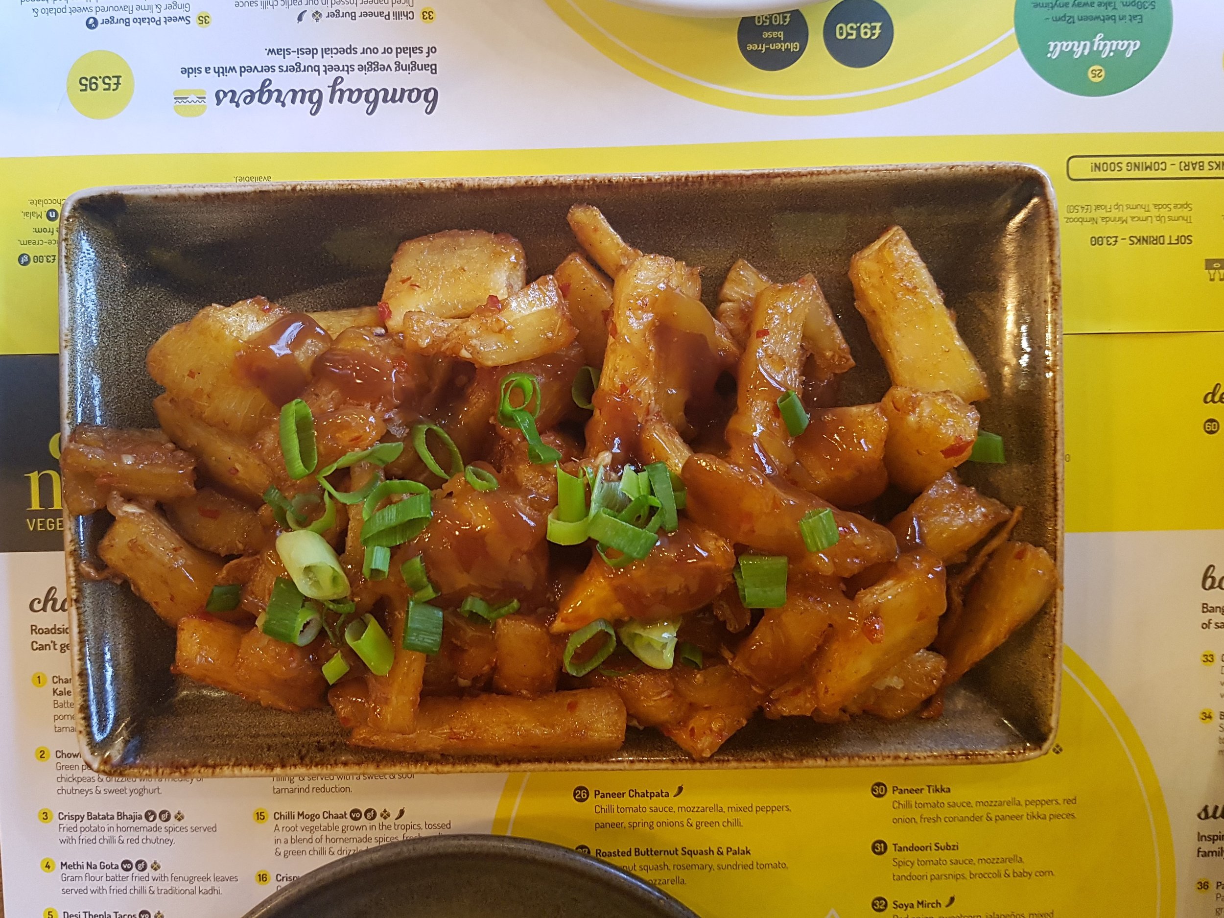 Chilli Mogo Chaat