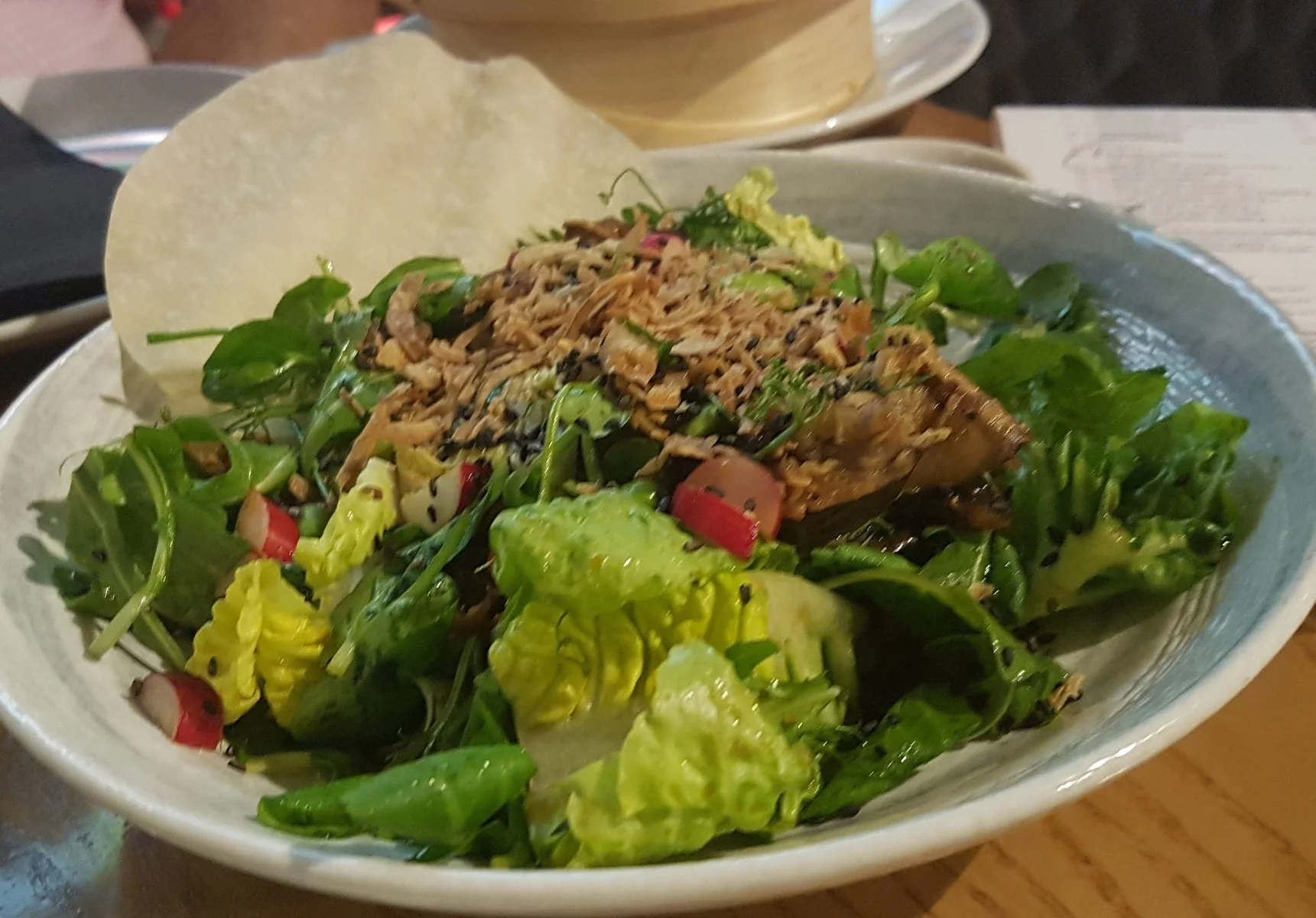 From the vegan menu at Ping Pong