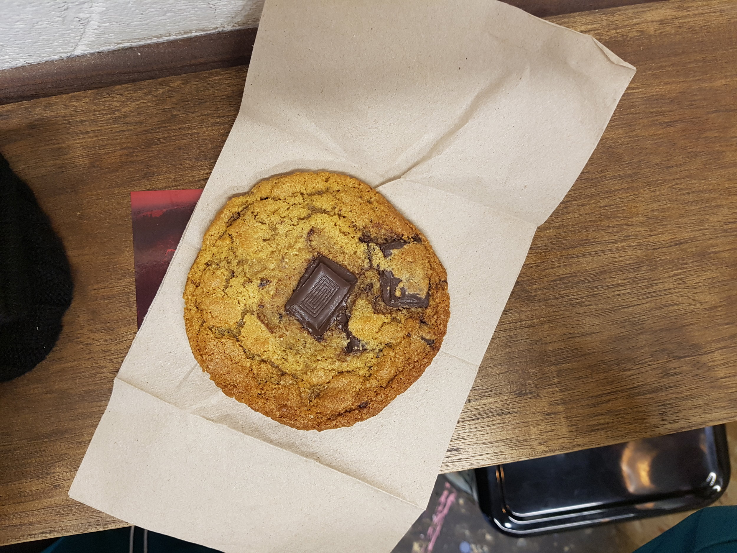 Chocolate chip cookie from Young Vegans