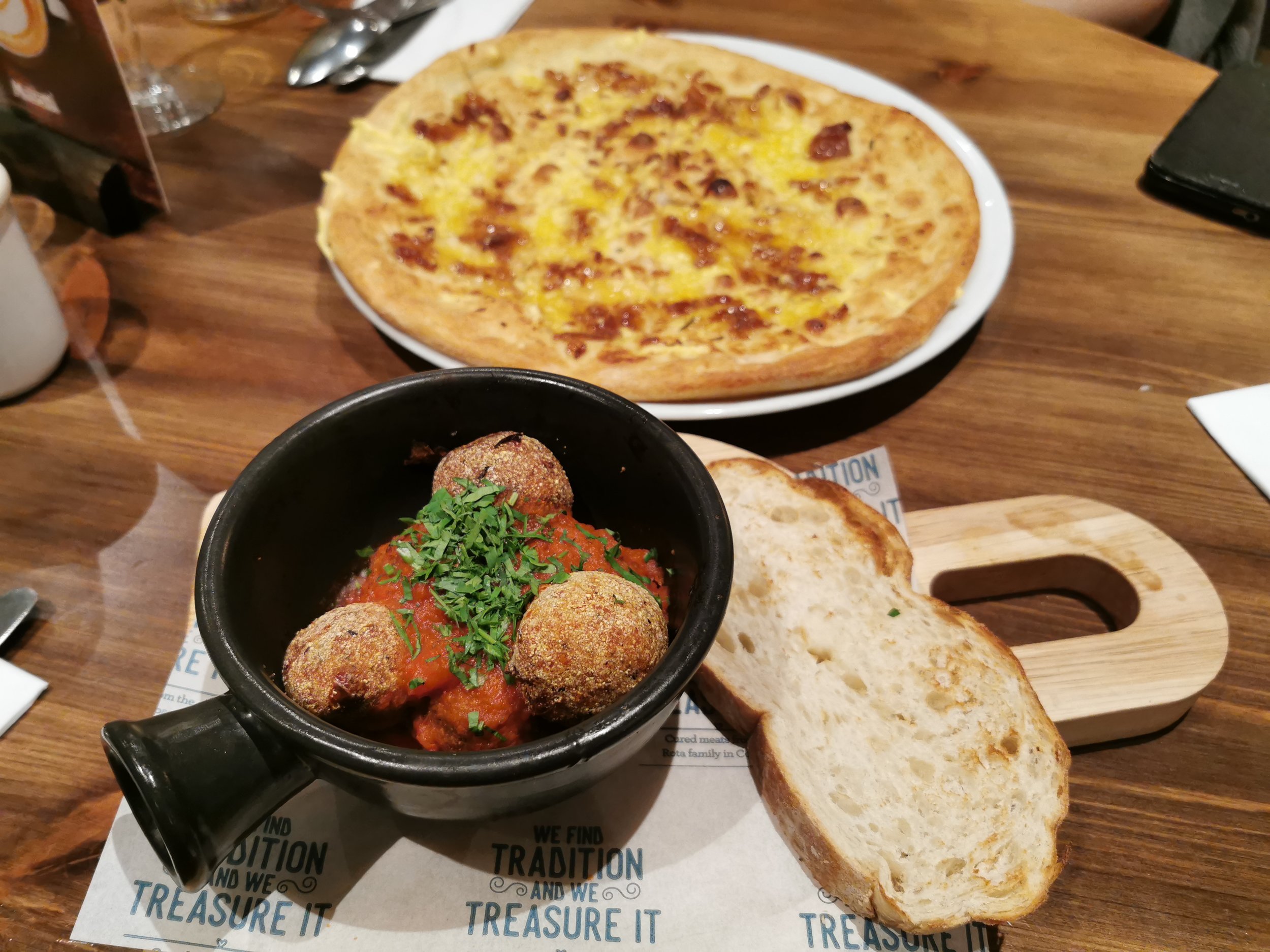 Vegan options at Bella Italia