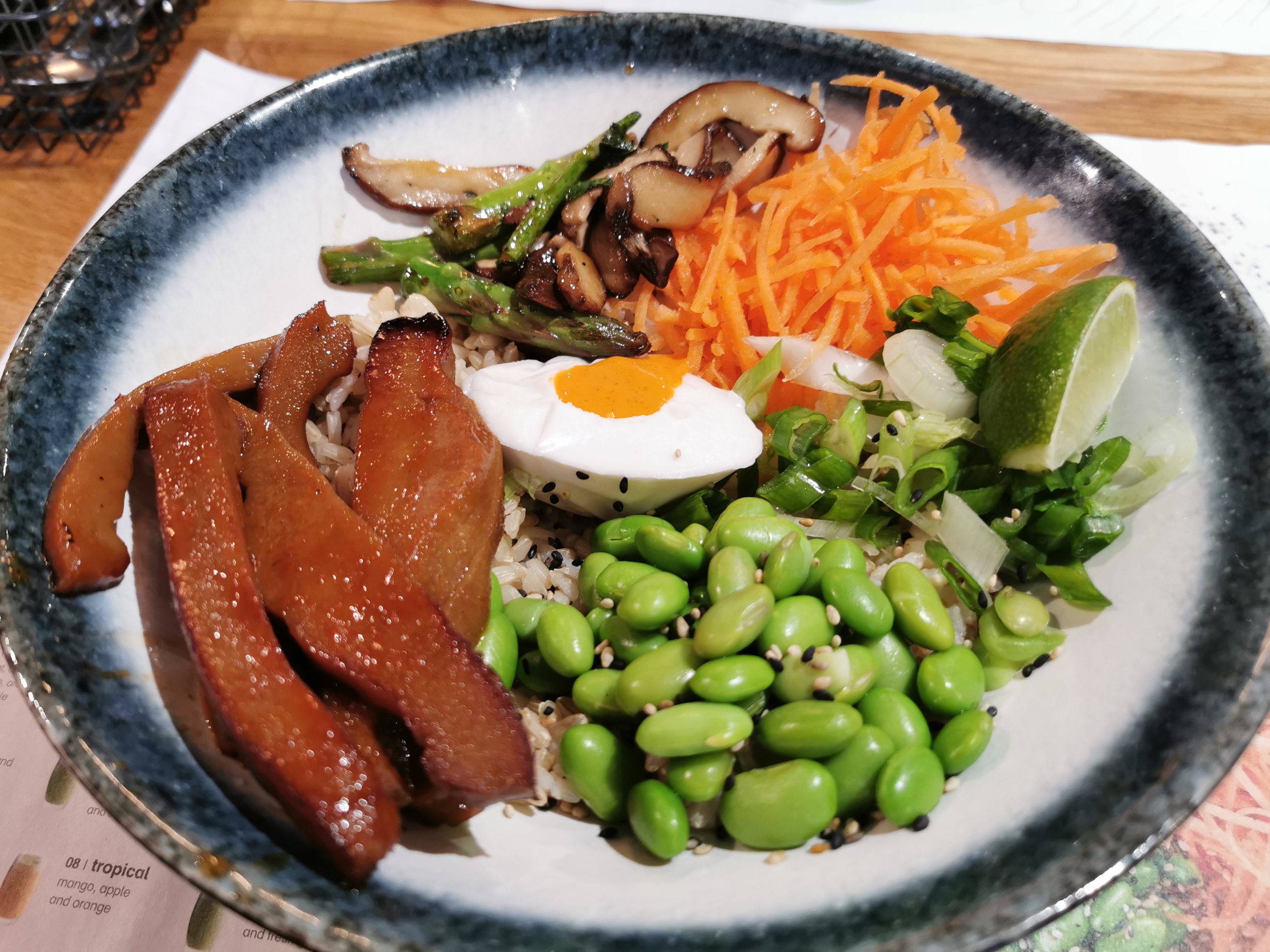 Vegan options at Wagamama