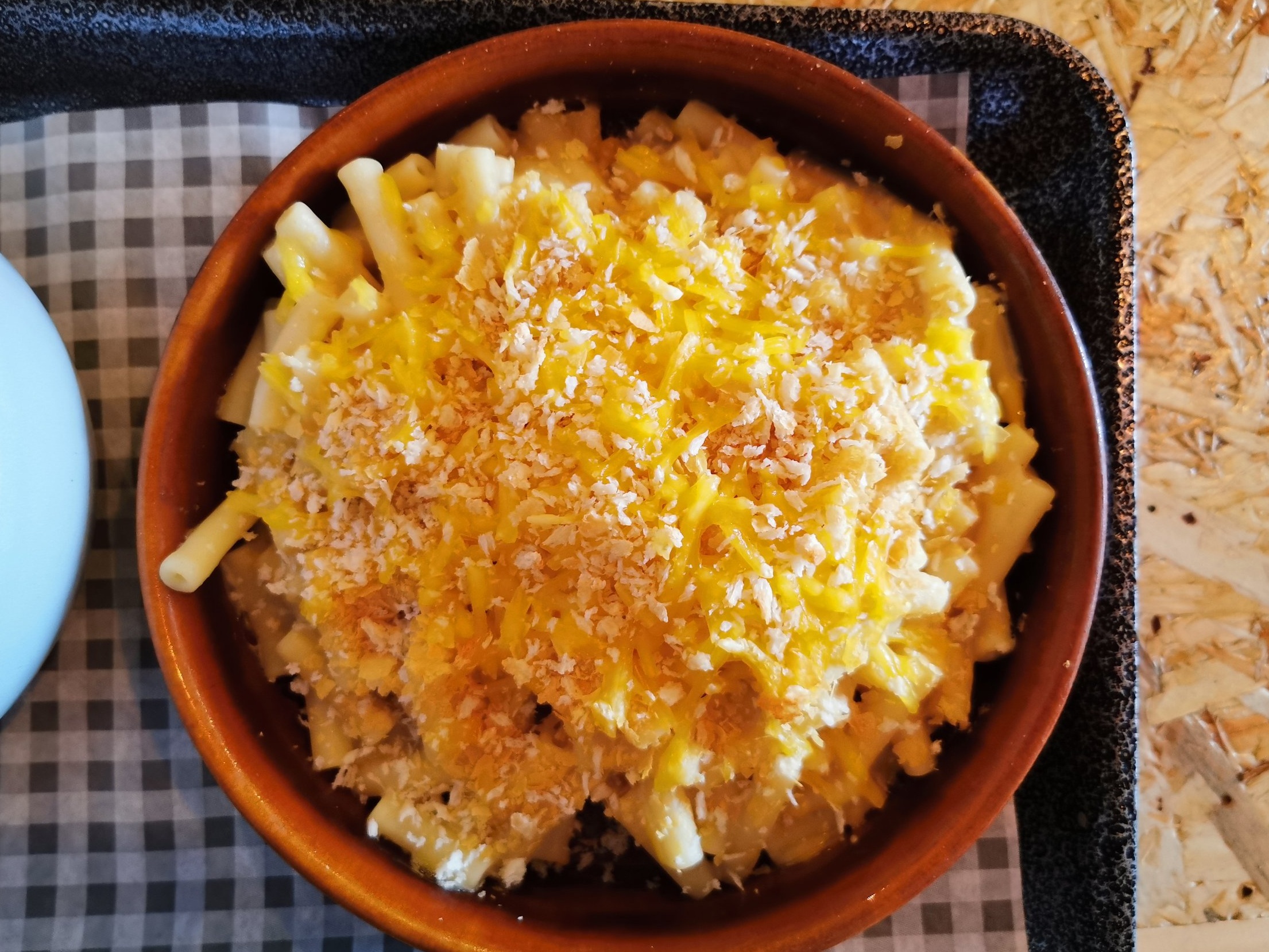 Vegan Mac n Cheese at Two Peas Diner