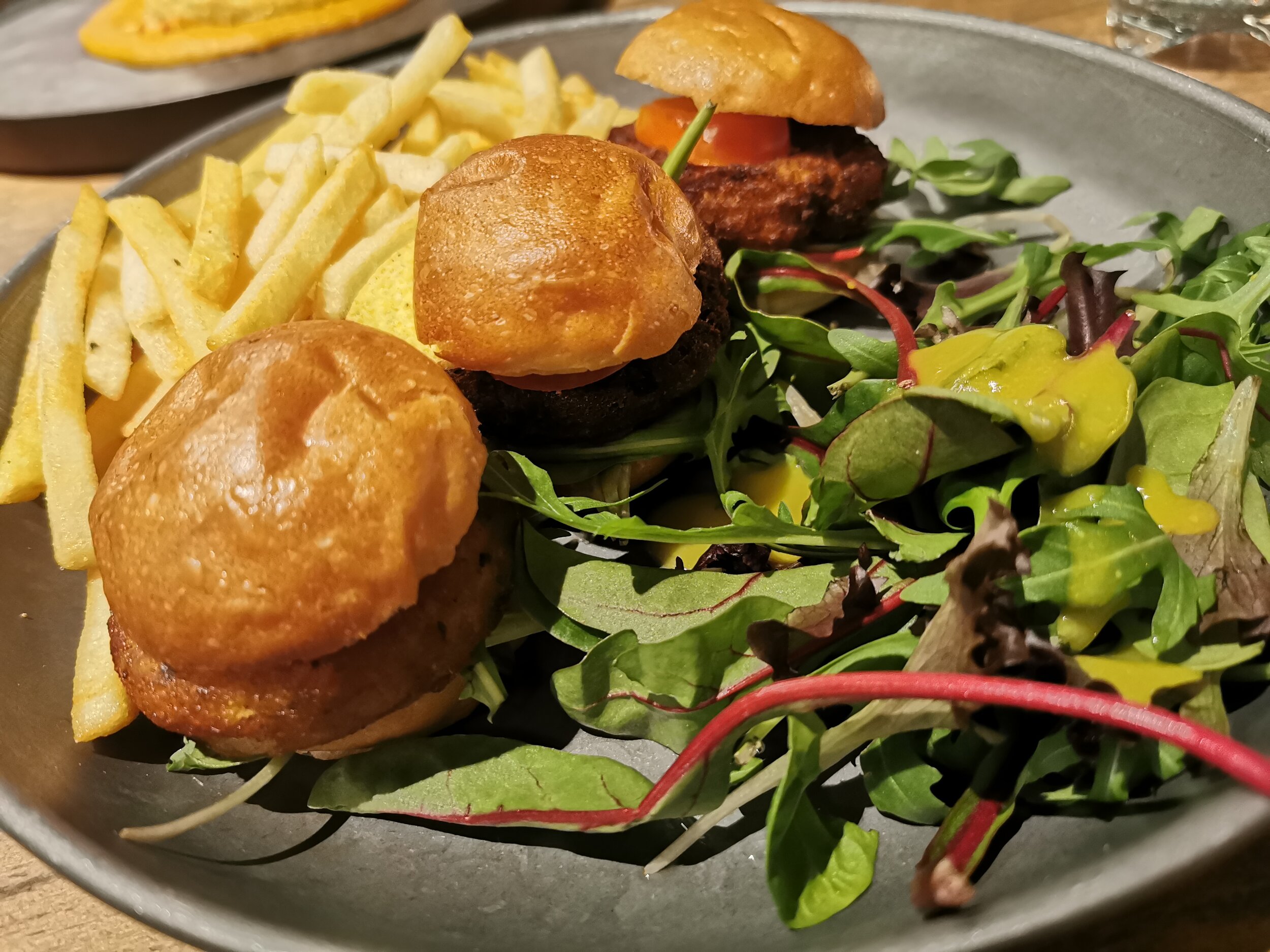 Vegan Mini Slider Trio