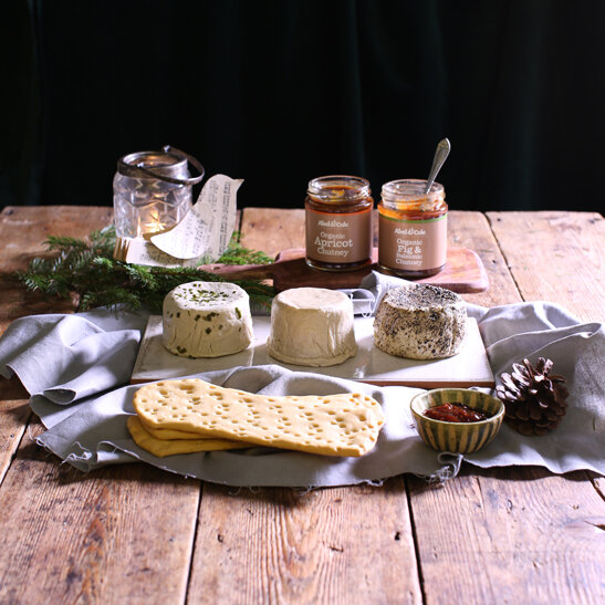 Nutcrafter vegan cheeseboard by Abel &amp; Co