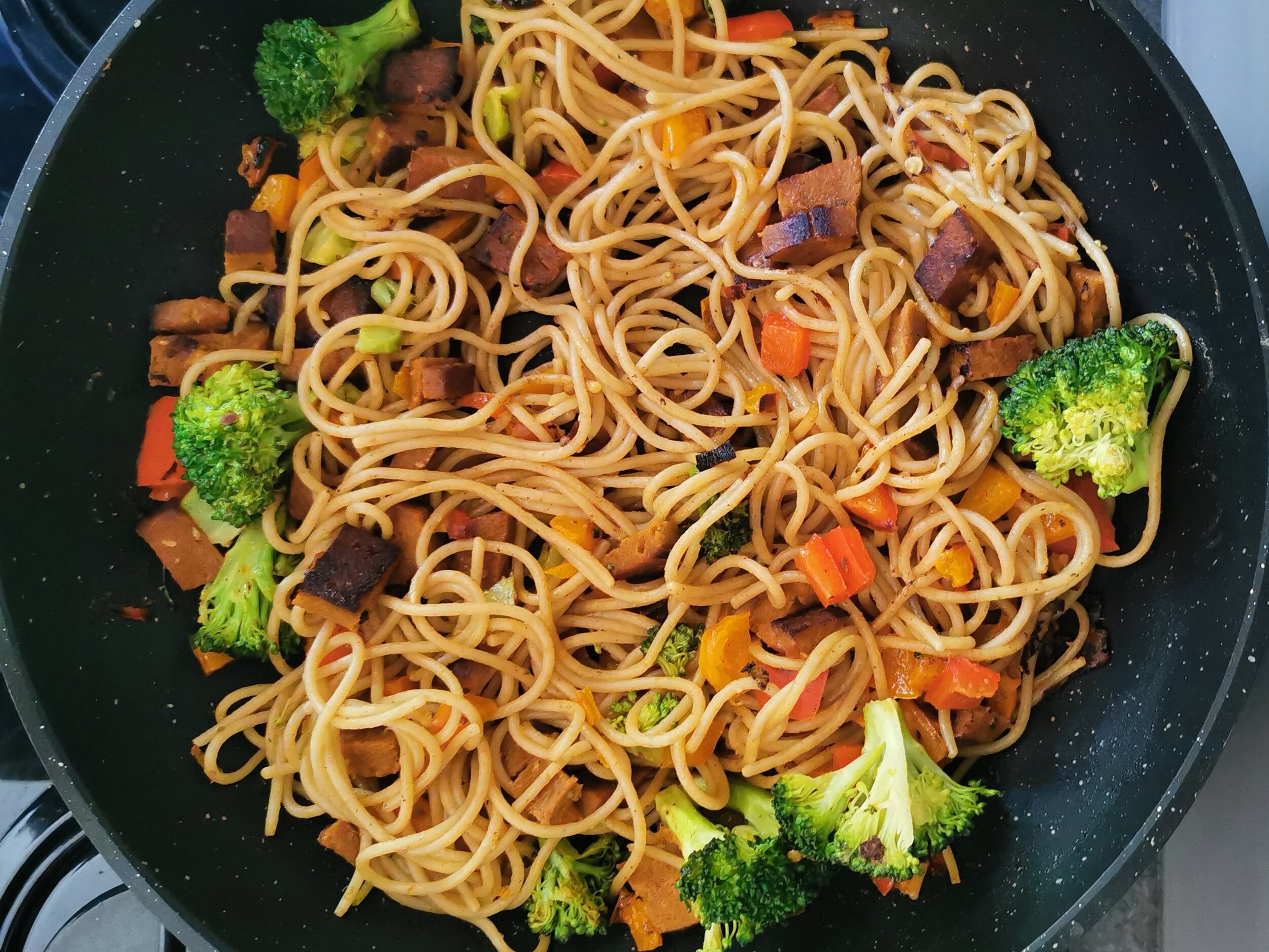 Recipe: delicious spaghetti with of vegetables and —