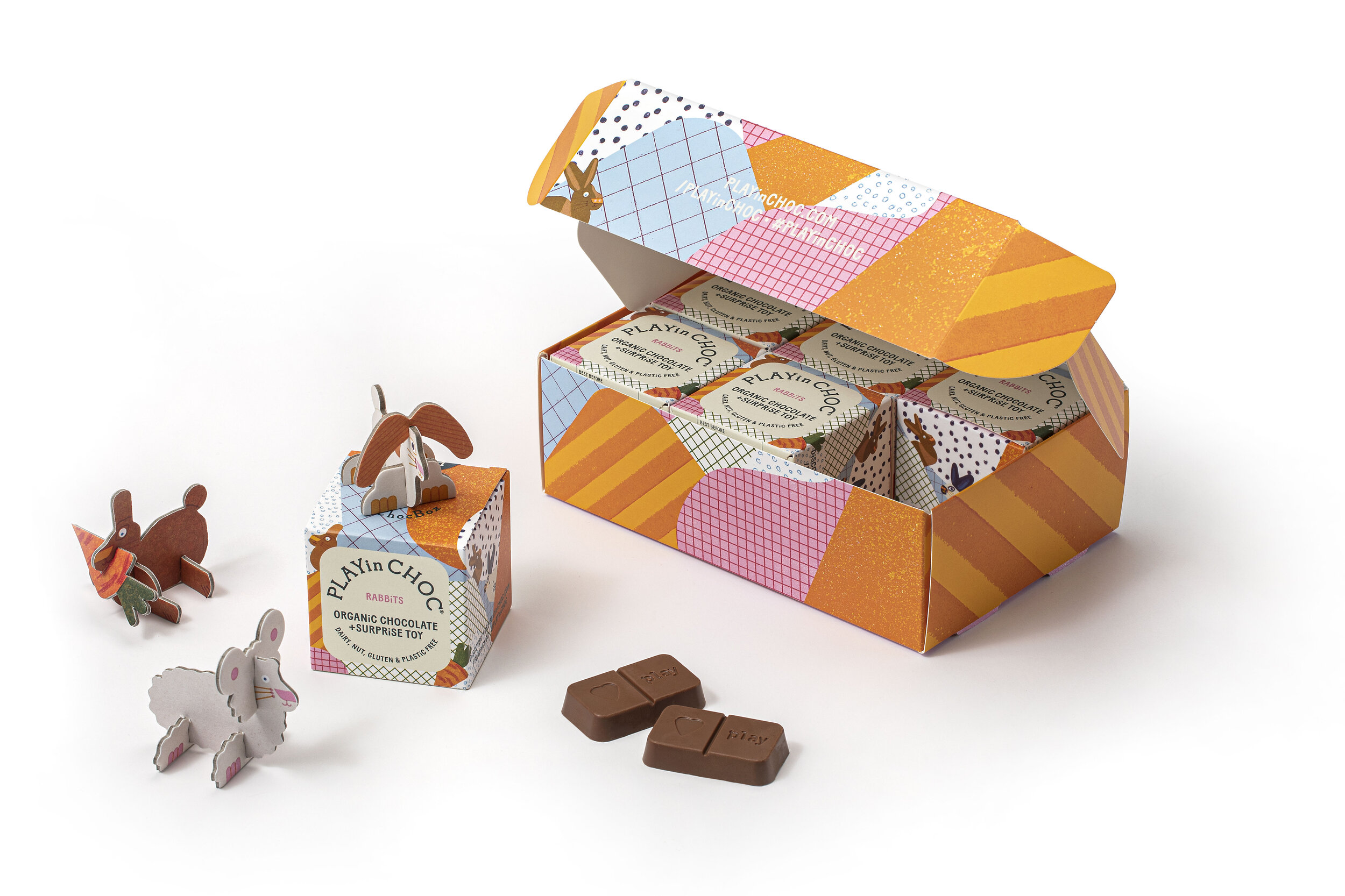 PLAYin CHOC Rabbit Gift Set