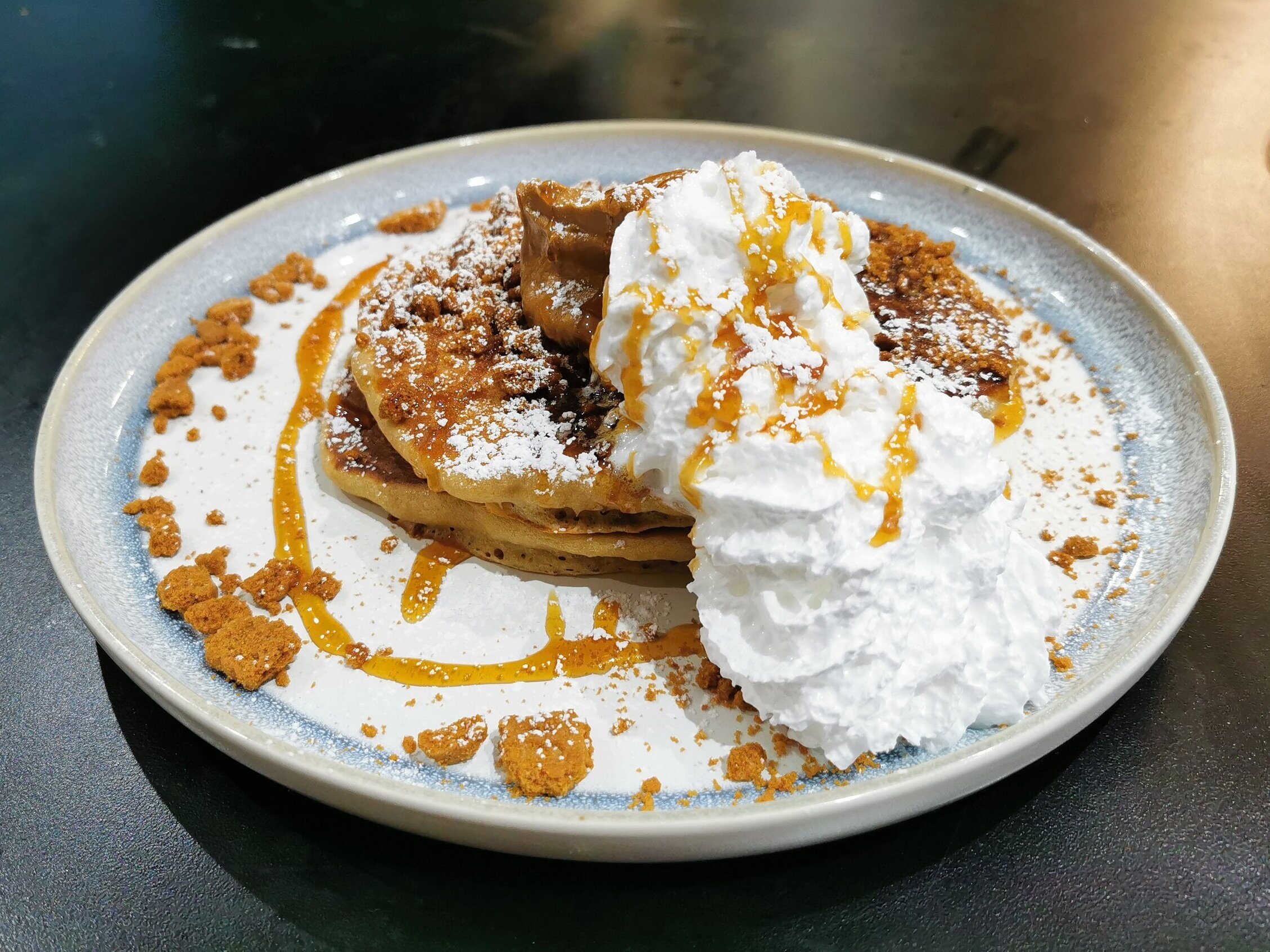 Spiced Biscuit Pancake