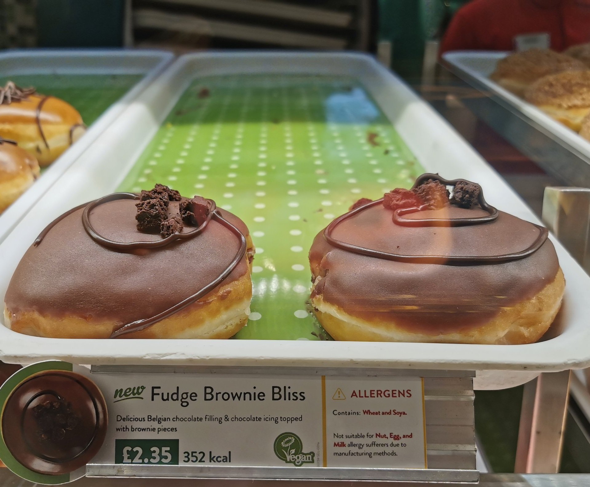 Vegan options at Krispy Kreme